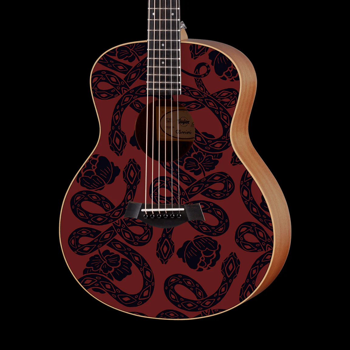 Taylor GS Mini-e Special Edition Year of The Snake Acoustic Electric Guitar With Gig Bag