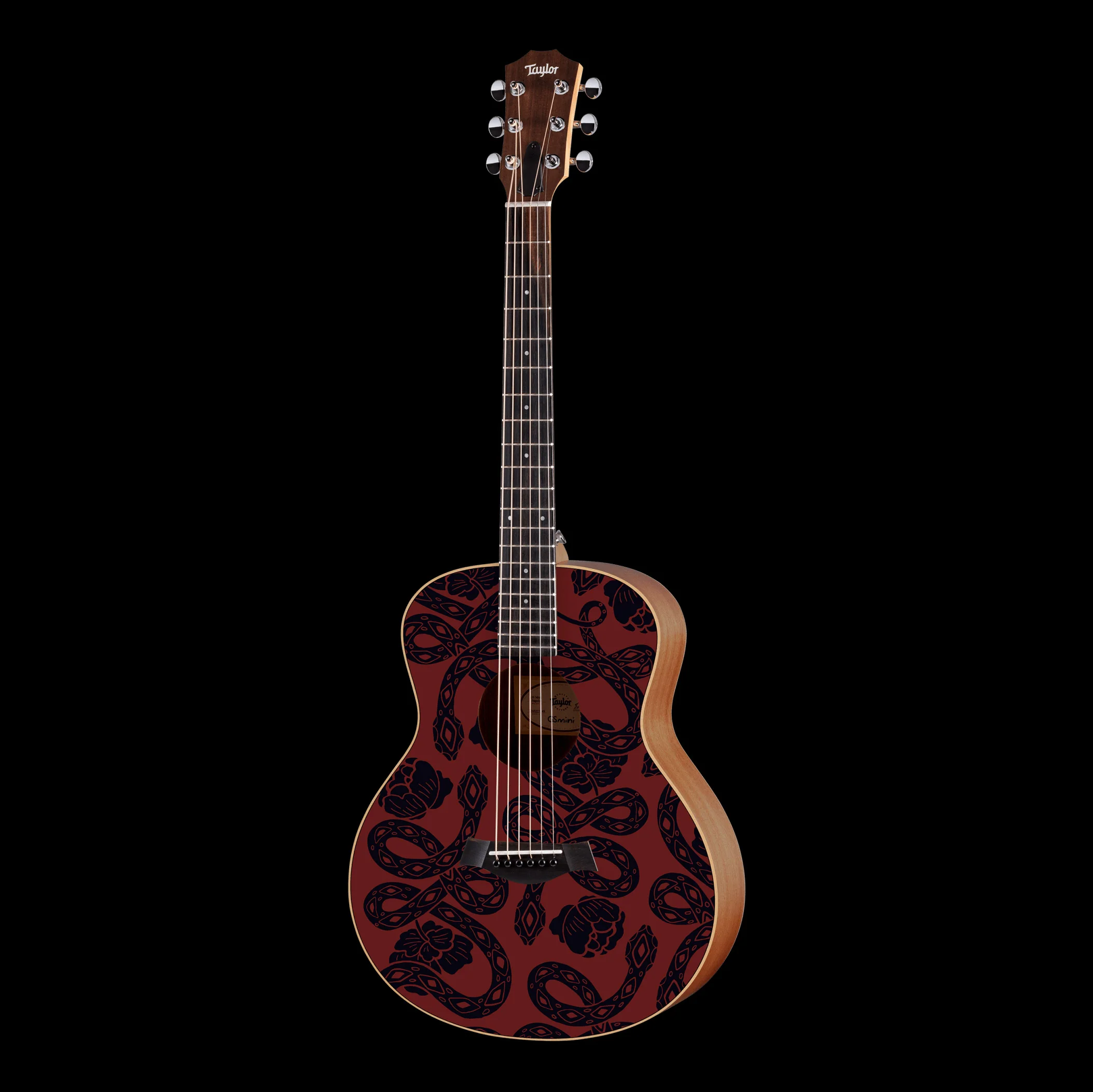 Taylor GS Mini-e Special Edition Year of The Snake Acoustic Electric Guitar With Gig Bag - Image 3