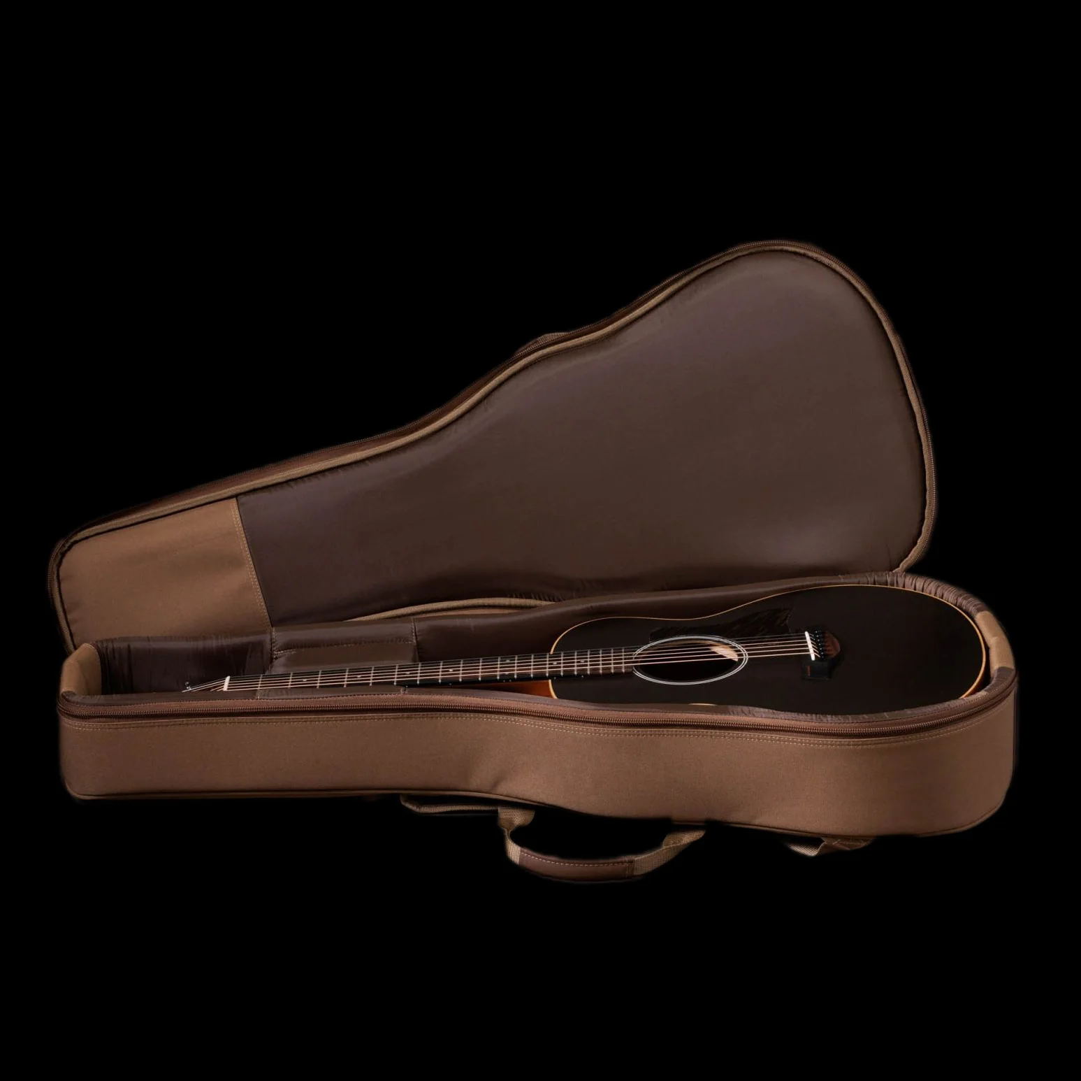 Taylor GS Mini-e Special Edition Transparent Black Acoustic Electric Guitar With Gig Bag - Image 10