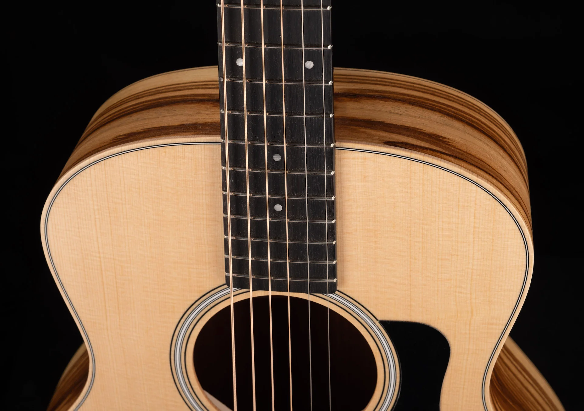 Taylor GS Mini-e Ziricote Acoustic Electric With Gig Bag - Image 3