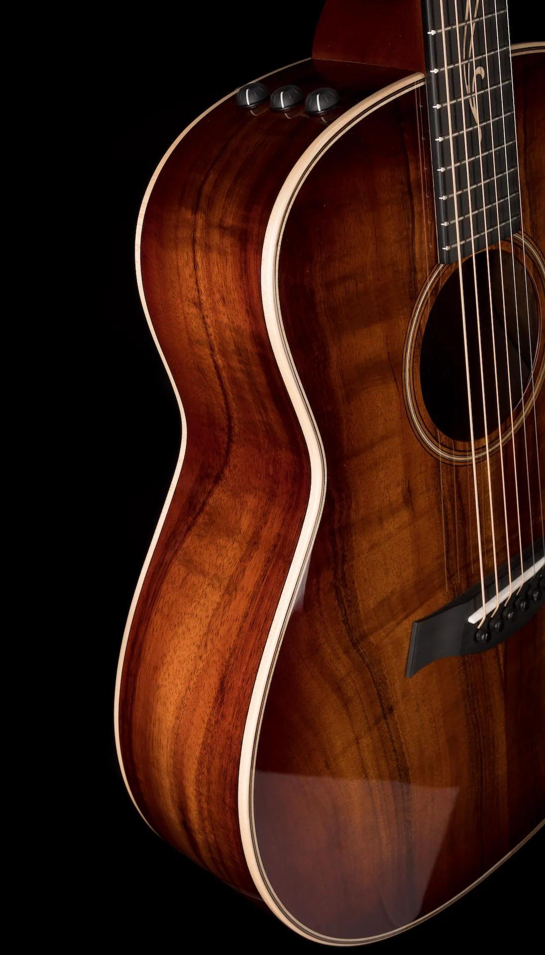 Taylor GT K21e Grand Theater Hawaiian Koa Acoustic Electric Guitar With Aerocase - Demo - Image 10
