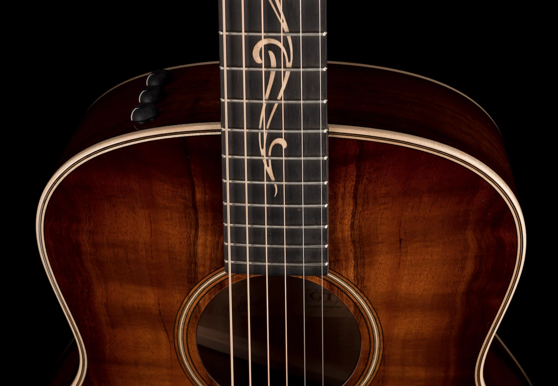 Taylor GT K21e Grand Theater Hawaiian Koa Acoustic Electric Guitar With Aerocase - Demo - Image 4