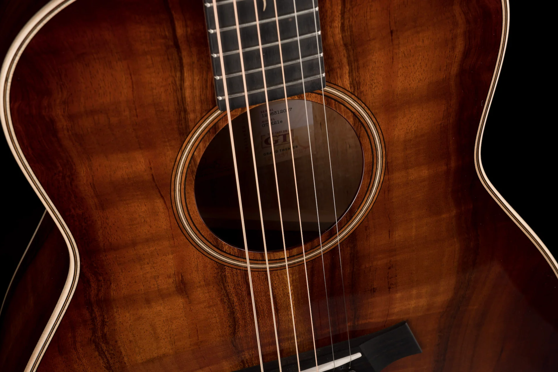 Taylor GT K21e Grand Theater Hawaiian Koa Acoustic Electric Guitar With Aerocase - Demo - Image 8