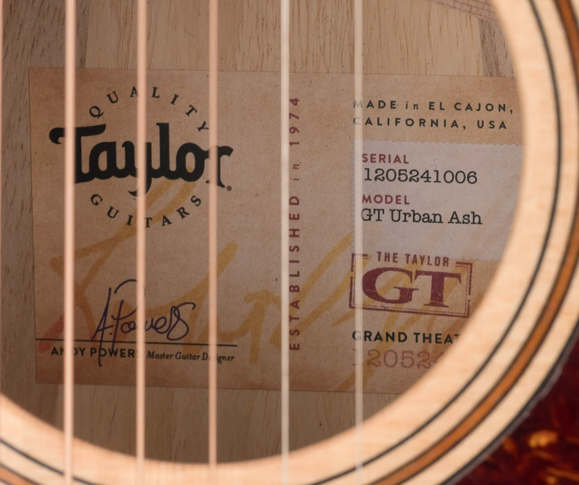 Taylor GT Urban Ash  Acoustic Guitar With Aerocase - Image 9