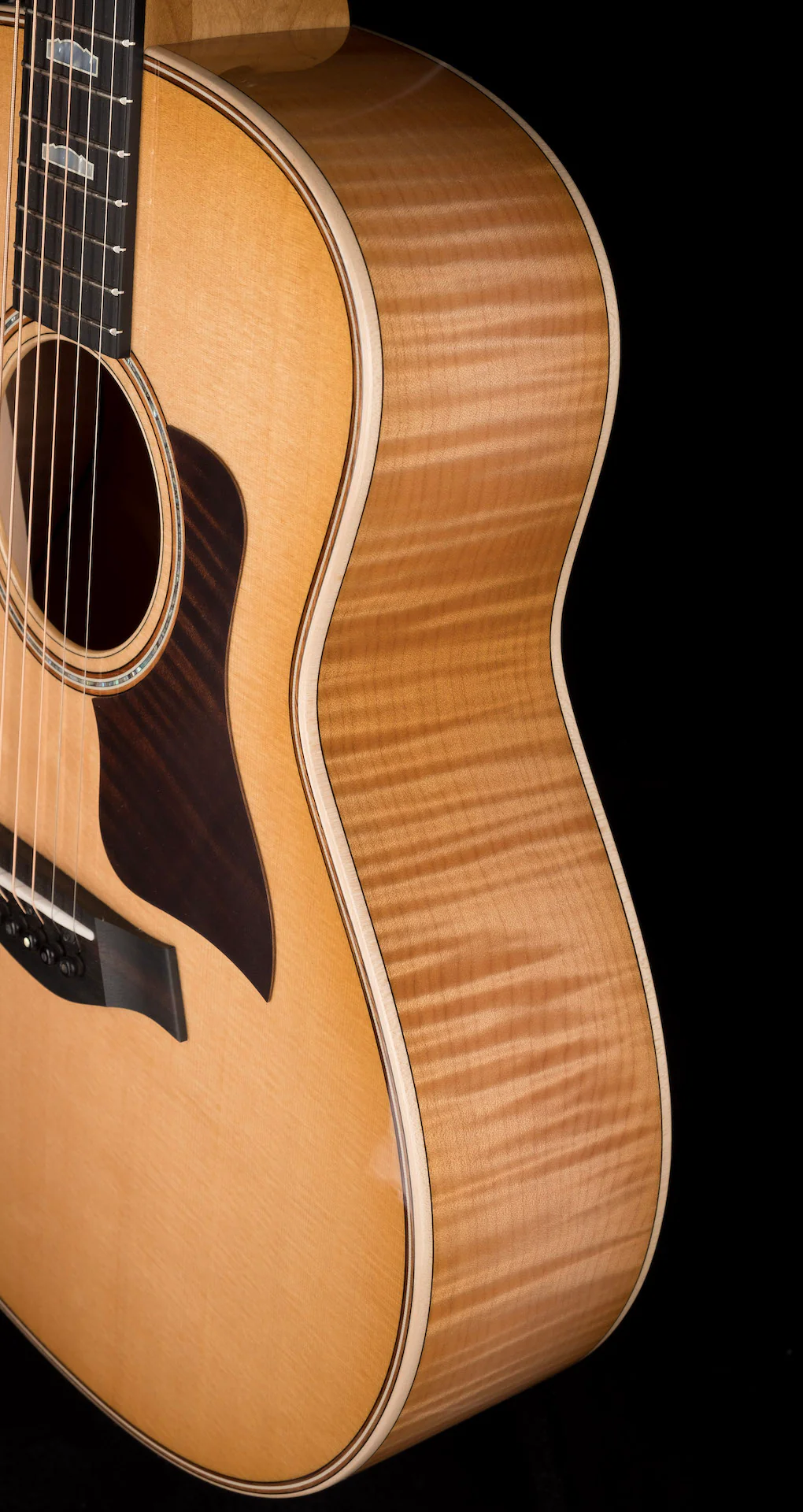 Taylor GT611e LTD Grand Theater Figured Big Leaf Maple Antique Blonde (2022) Acoustic-Electric Guitar With Aerocase - Serial # 1212101031 - Image 12