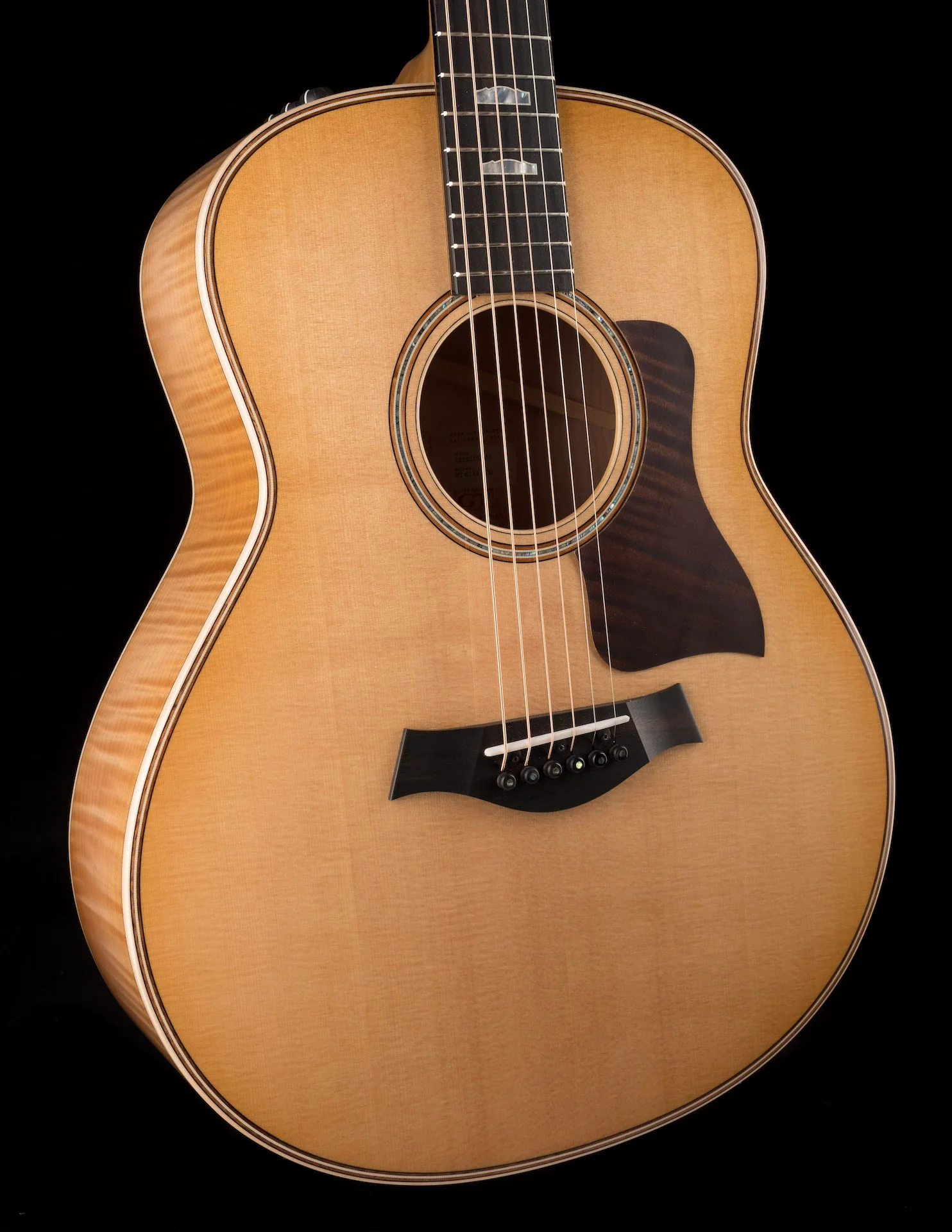Taylor GT611e LTD Grand Theater Figured Big Leaf Maple Antique Blonde (2022) Acoustic-Electric Guitar With Aerocase - Serial # 1212101031 - Image 8