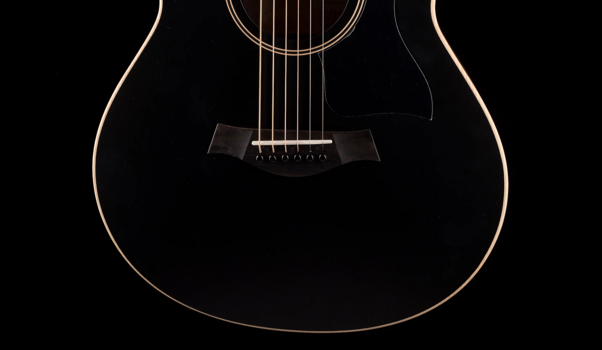 Taylor GTe Blacktop Grand Theater (2022) Acoustic Electric Guitar With Aerocase - Serial # 1212151010 - Image 5