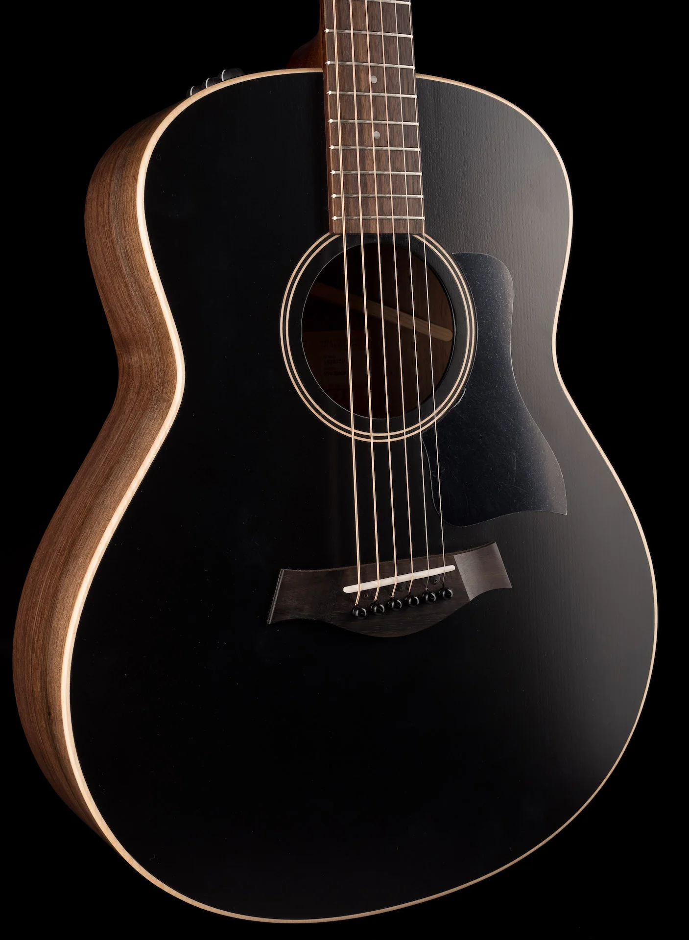 Taylor GTe Blacktop Grand Theater (2022) Acoustic Electric Guitar With Aerocase - Serial # 1212151010 - Image 9