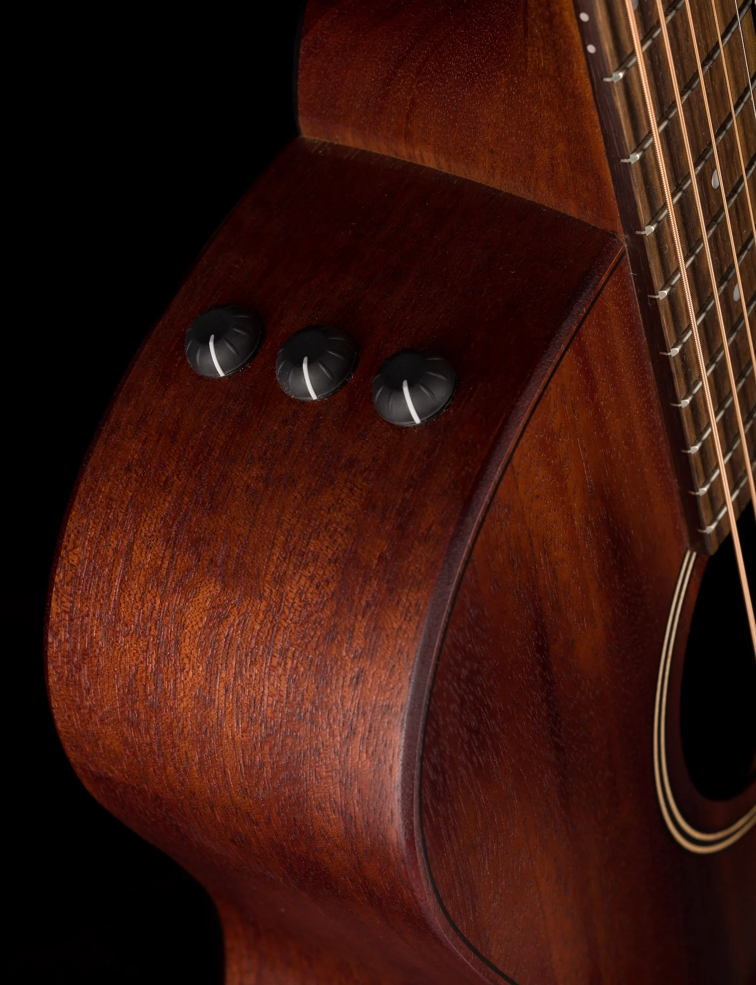 Taylor GTe Mahogany Grand Theater (2022) Acoustic-Electric Guitar With Aerocase - Image 10