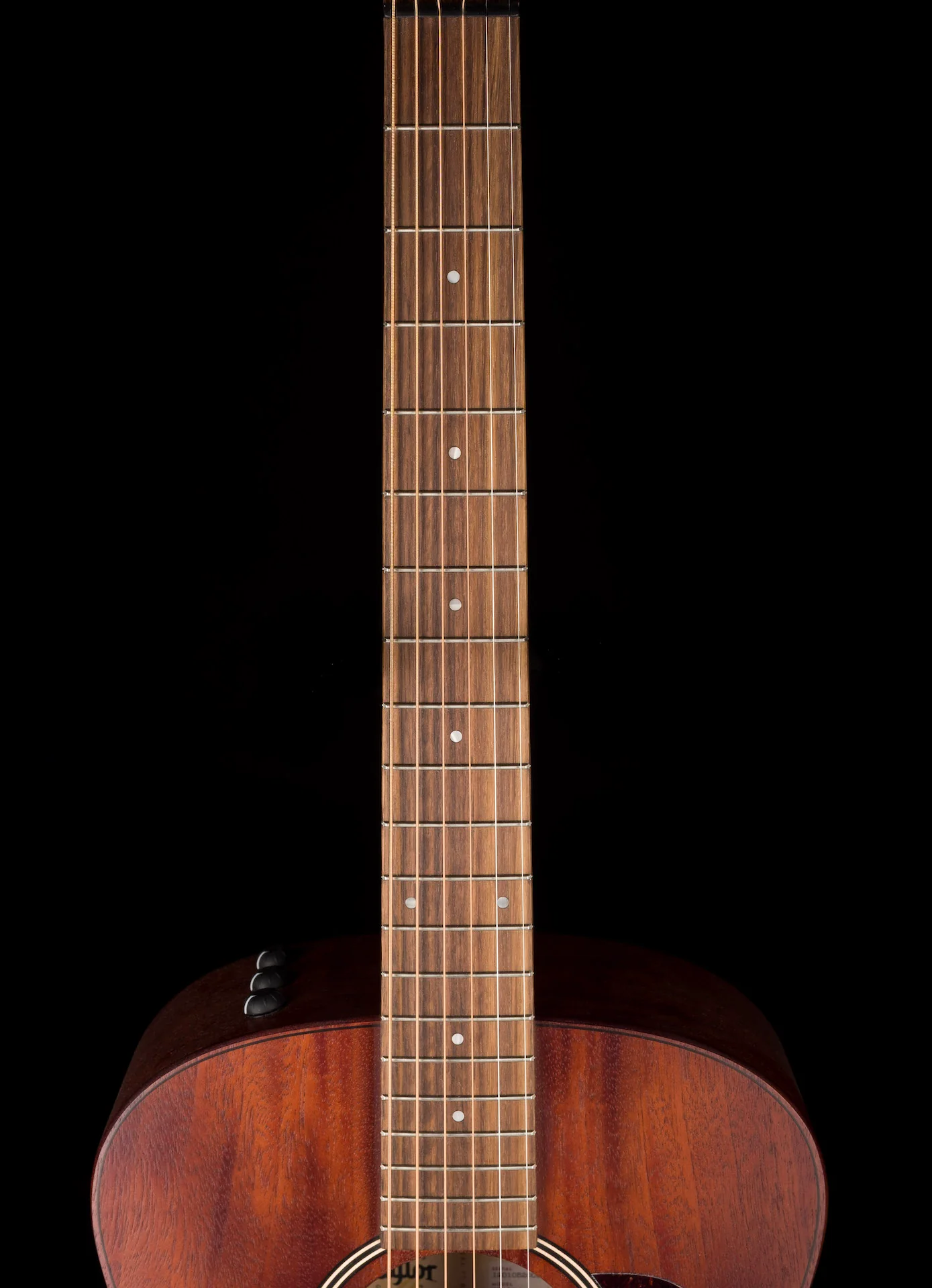 Taylor GTe Mahogany Grand Theater (2022) Acoustic-Electric Guitar With Aerocase - Image 11