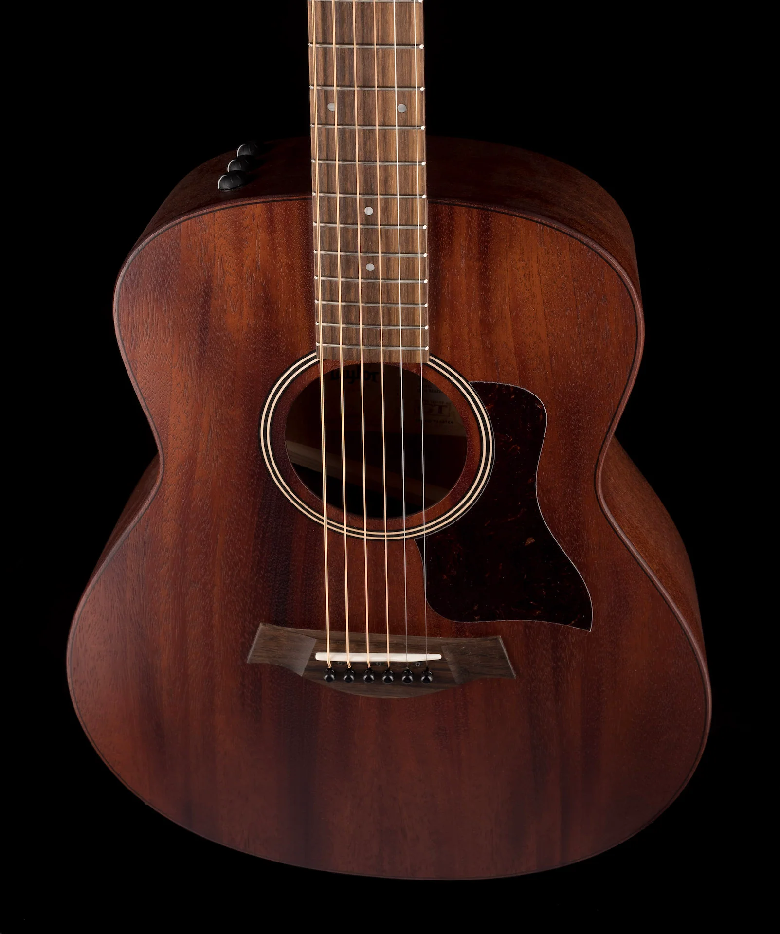 Taylor GTe Mahogany Grand Theater (2022) Acoustic-Electric Guitar With Aerocase - Image 4
