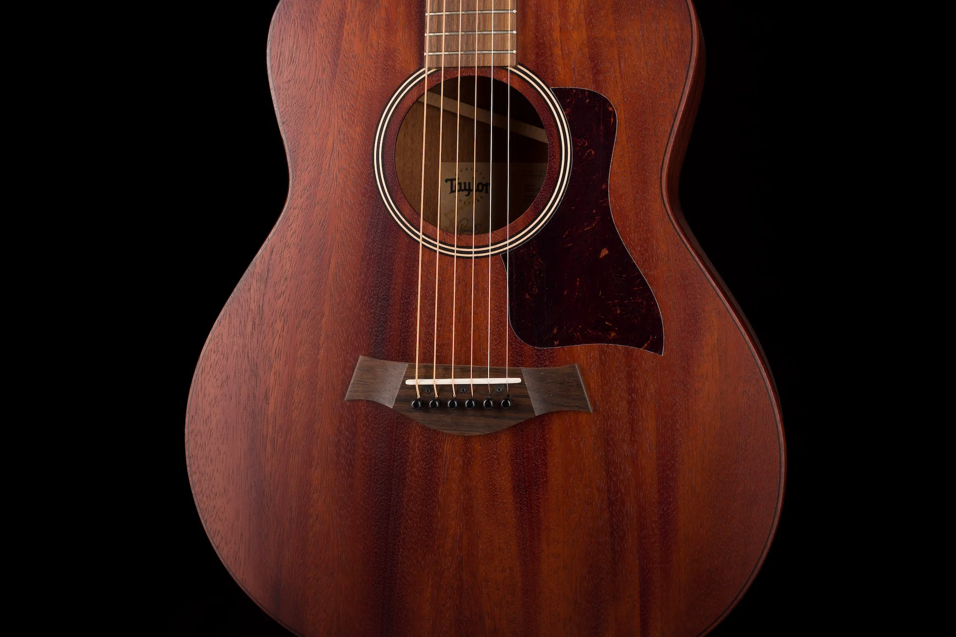 Taylor GTe Mahogany Grand Theater (2022) Acoustic-Electric Guitar With Aerocase - Image 6