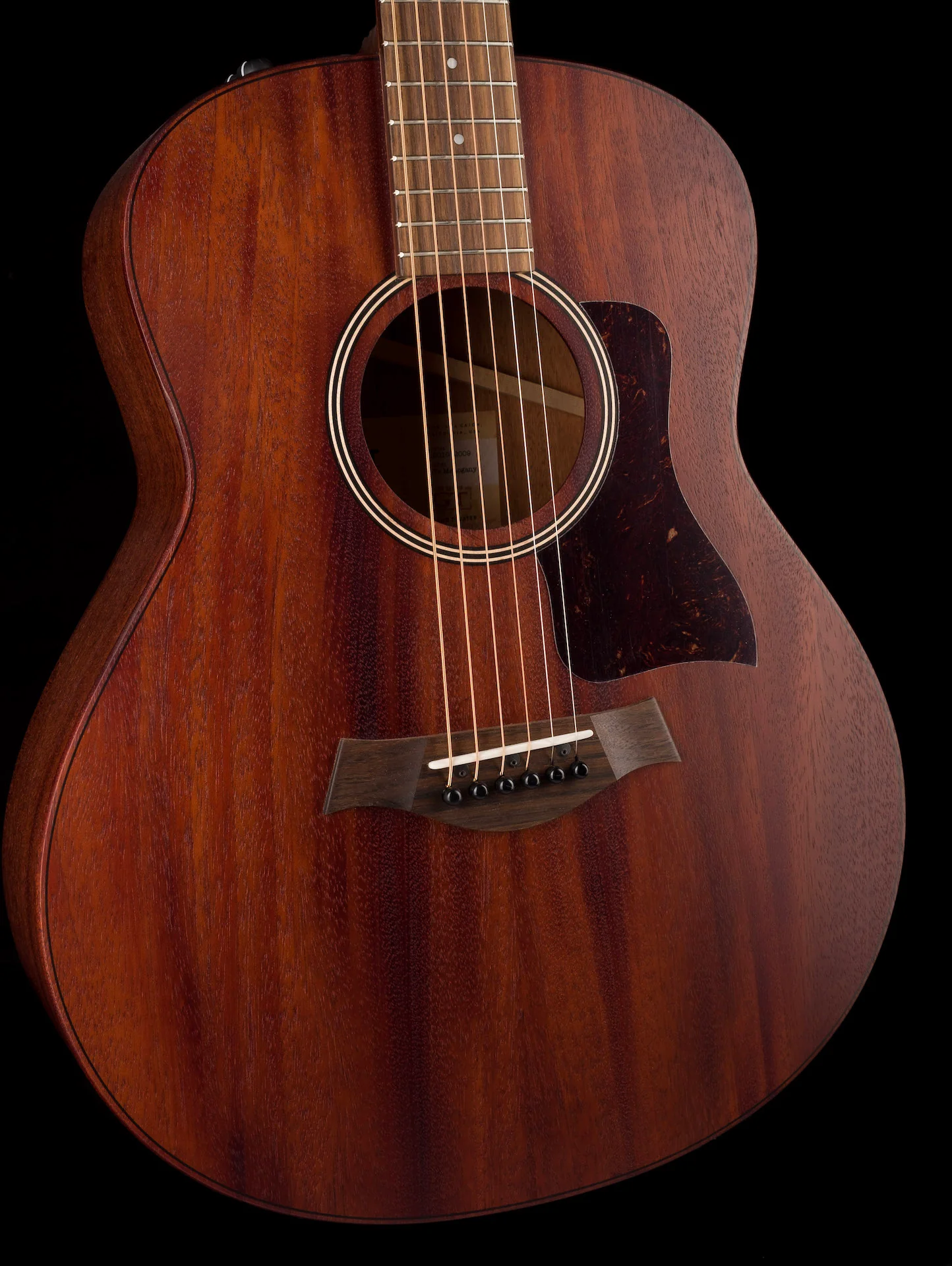 Taylor GTe Mahogany Grand Theater (2022) Acoustic-Electric Guitar With Aerocase - Image 8