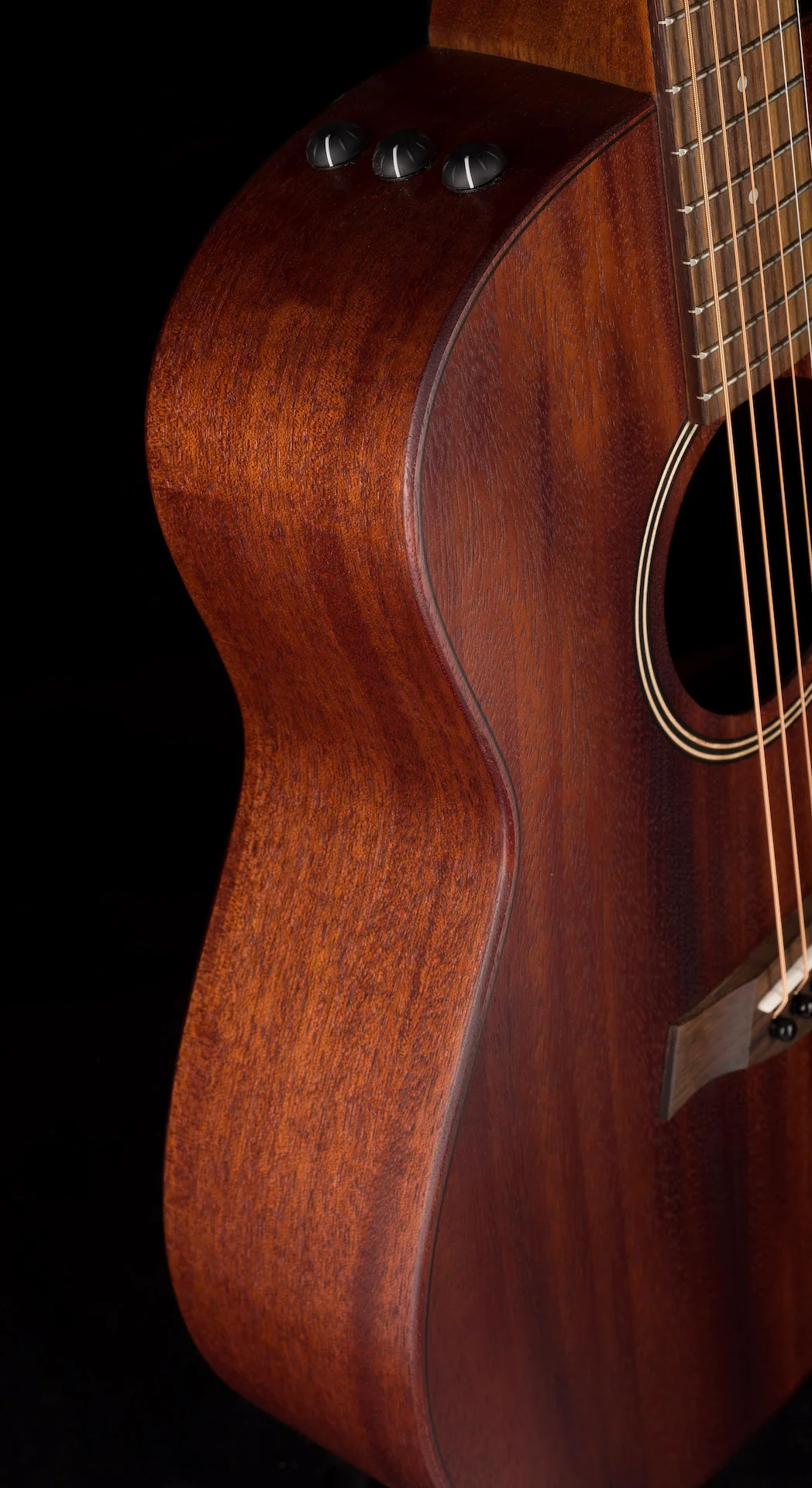 Taylor GTe Mahogany Grand Theater (2022) Acoustic-Electric Guitar With Aerocase - Image 9