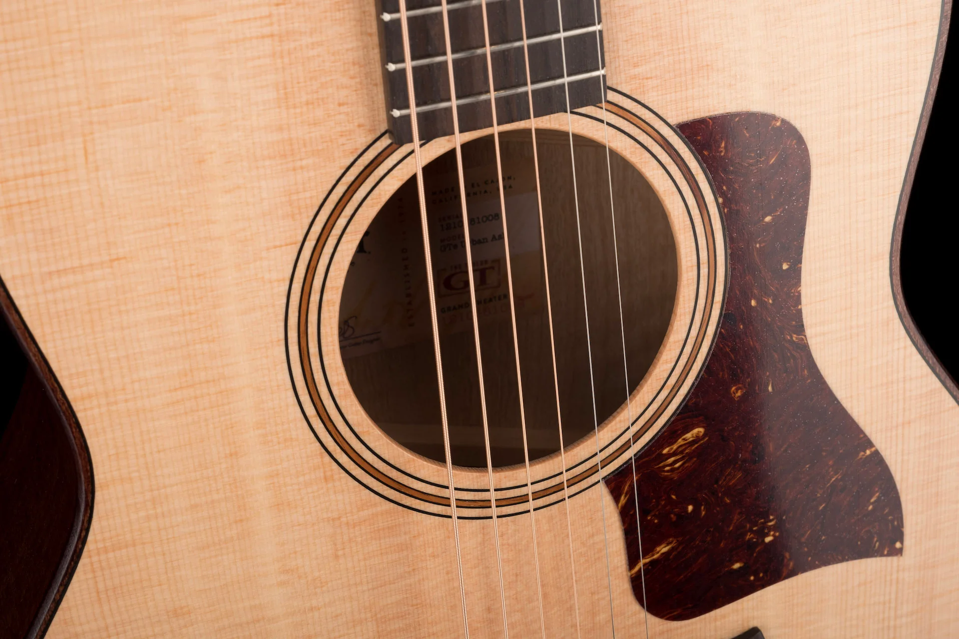 Taylor GTe Urban Ash Acoustic Electric Guitar With Aerocase - Image 7