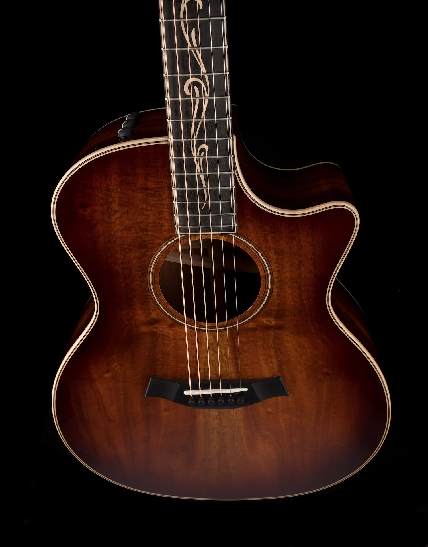 Taylor K24ce Acoustic Electric Guitar With Case - Image 4