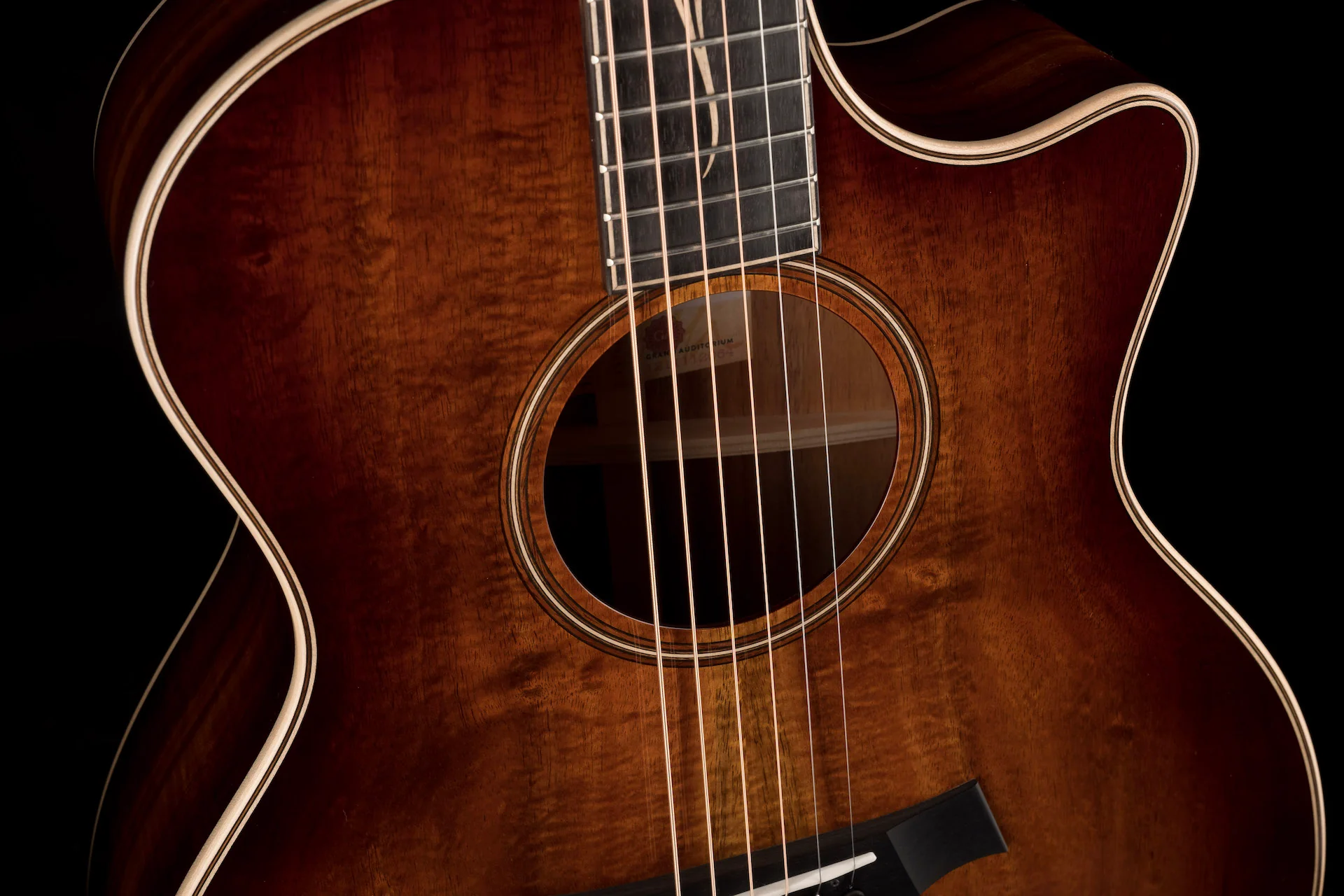 Taylor K24ce Acoustic Electric Guitar With Case - Image 7