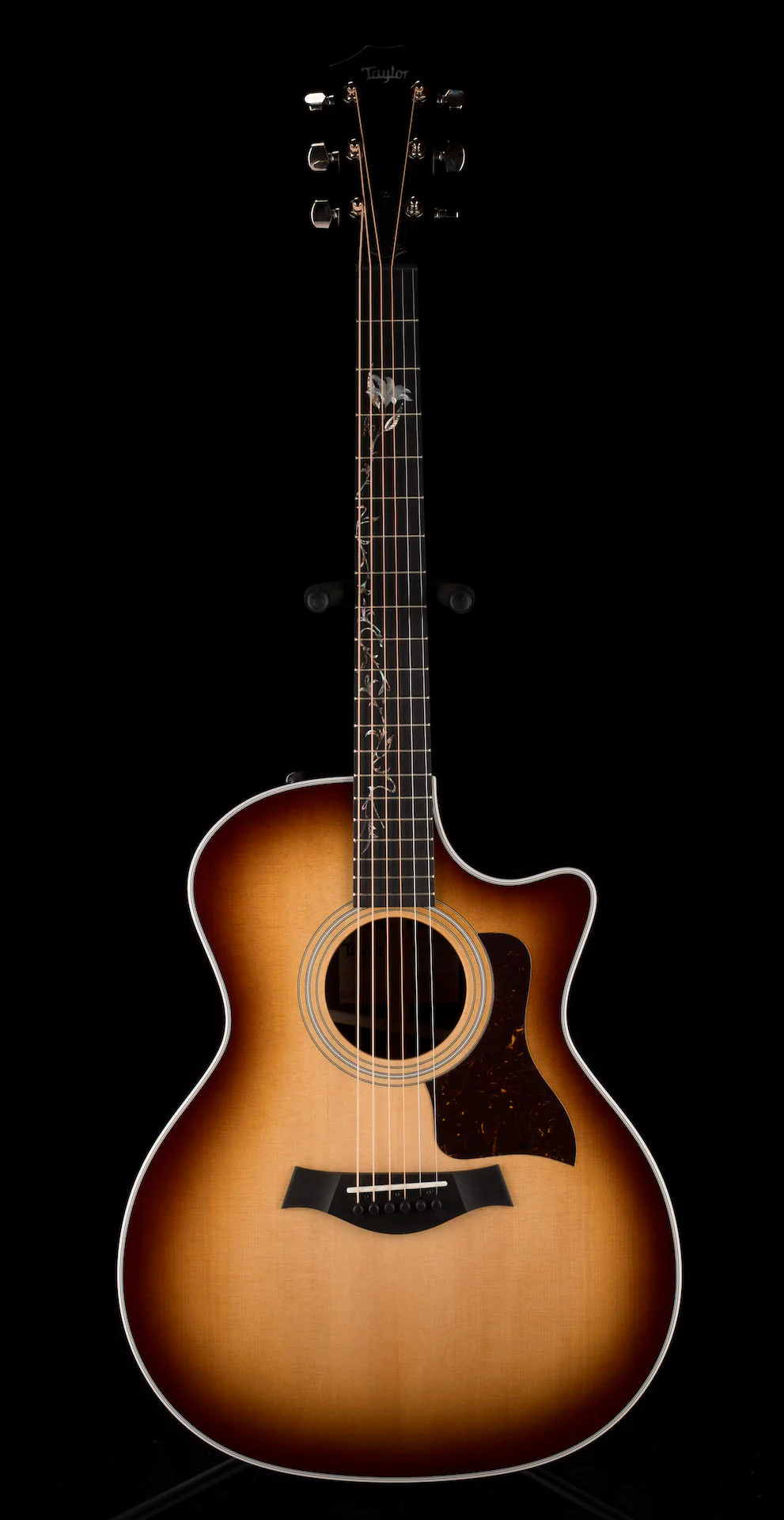 Taylor Limited Edition 414ce-R Lily & Vine Tobacco Shaded Edgeburst with Case - Only 100 Made - Image 3