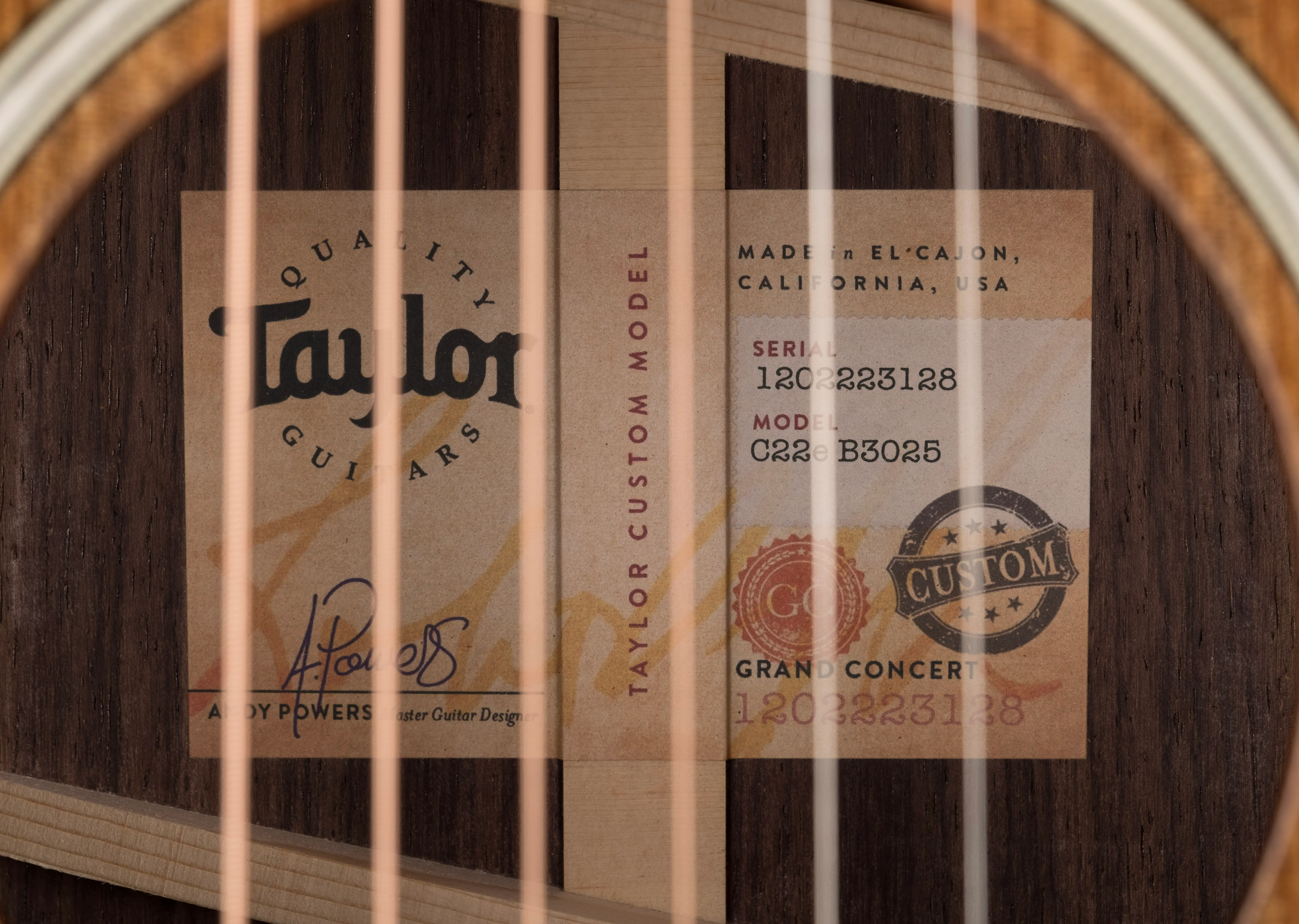 Taylor Limited Edition Custom Grand Concert C22e Catch # 25 - Image 12