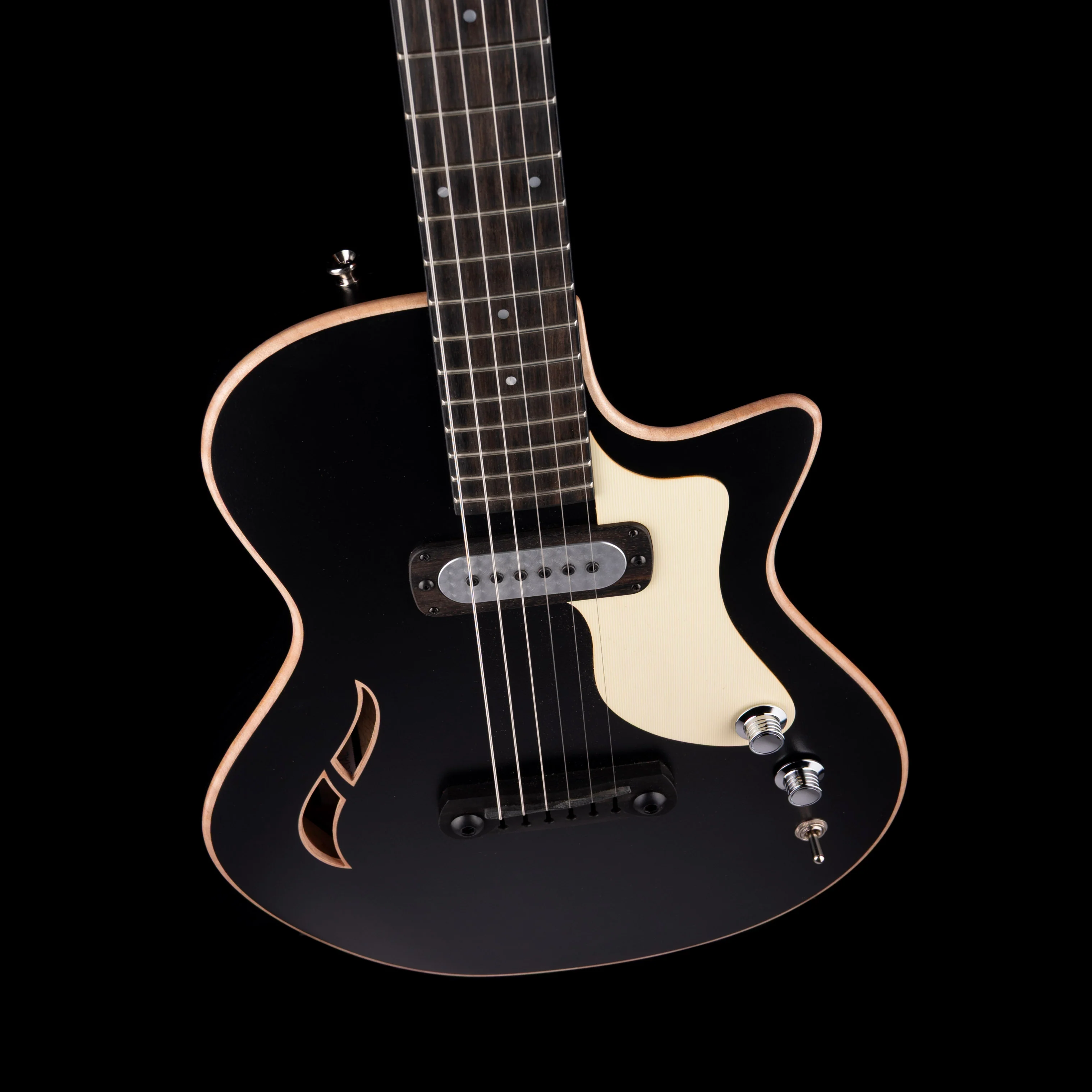 Taylor Prototype Crosstone Blacktop Electric Guitar with Case - Rare - Image 3