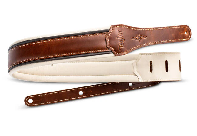 Taylor Renaissance Strap Medium Brown Leather 2.5"