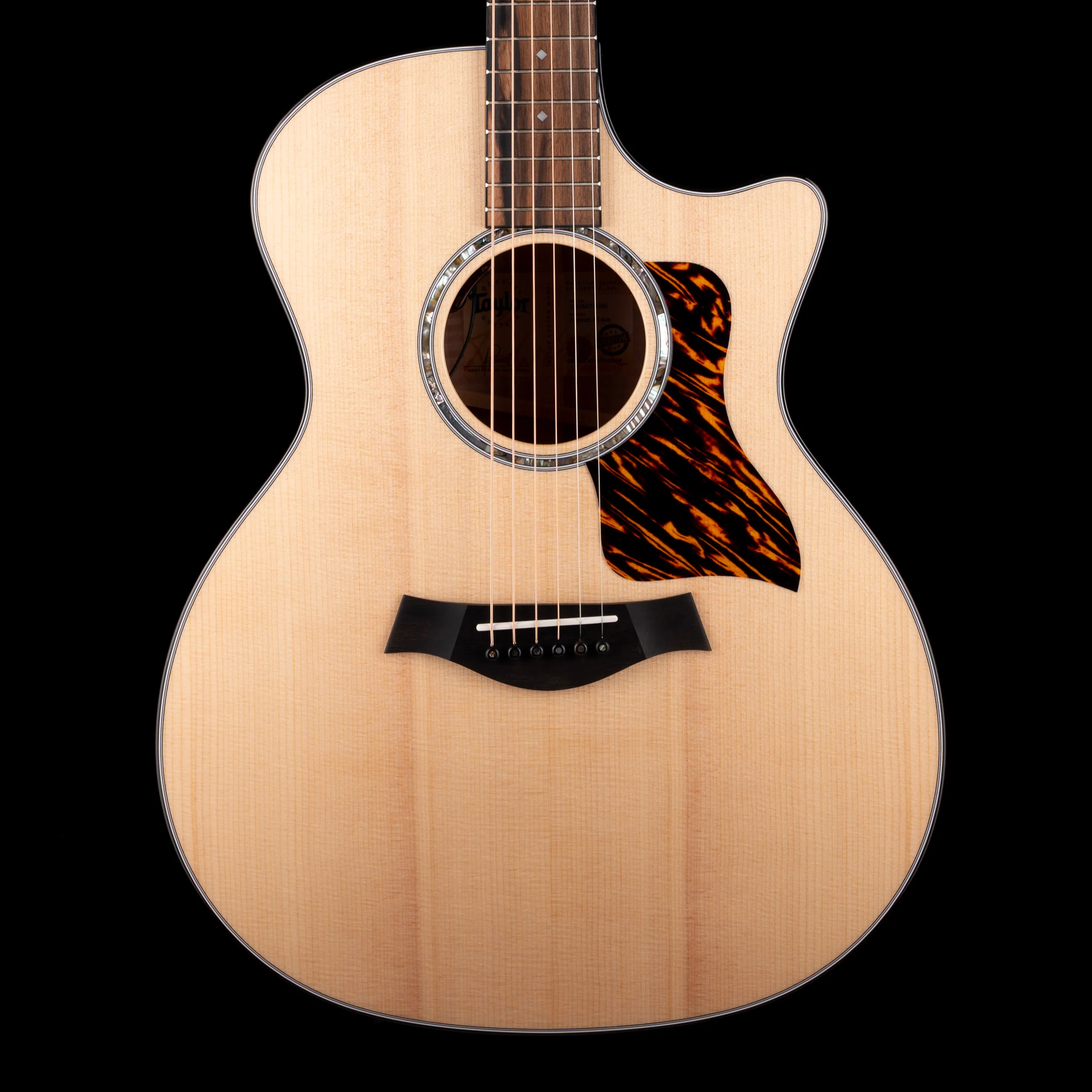 Taylor Truetone Custom Select 614ce Maple with Sitka Spruce Natural With Case - REDO SPECS