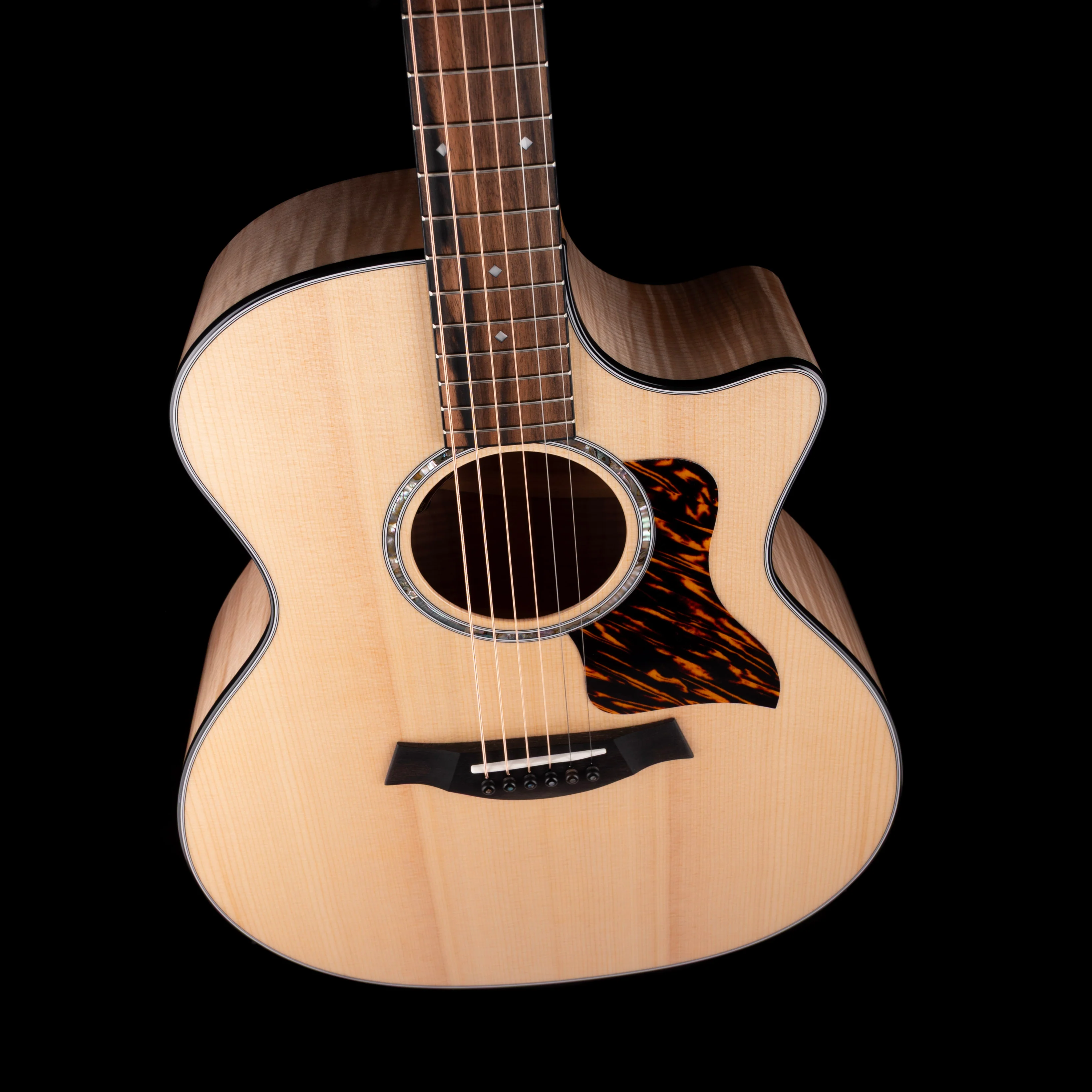 Taylor Truetone Custom Select 614ce Maple with Sitka Spruce Natural With Case - REDO SPECS - Image 3
