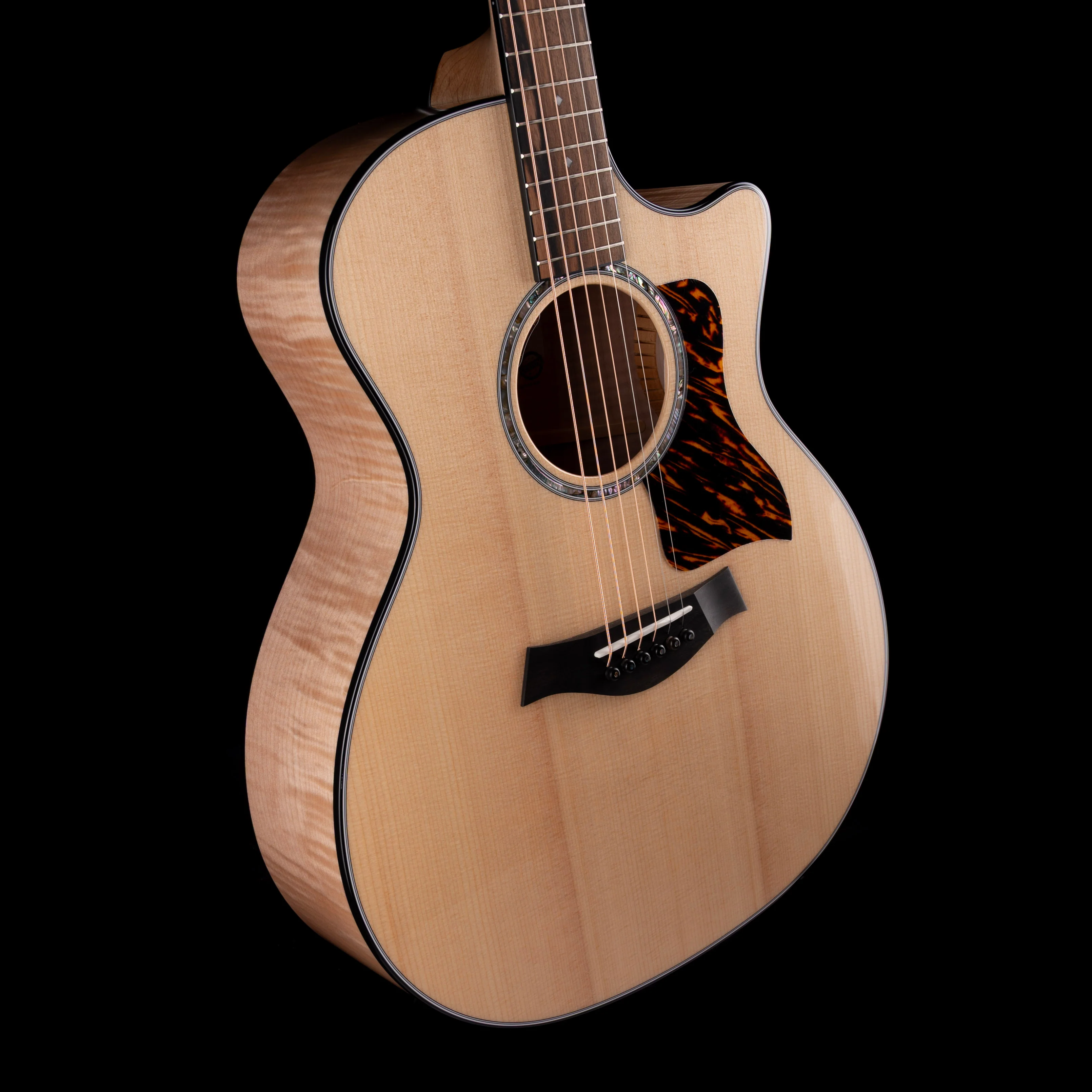 Taylor Truetone Custom Select 614ce Maple with Sitka Spruce Natural With Case - REDO SPECS - Image 5