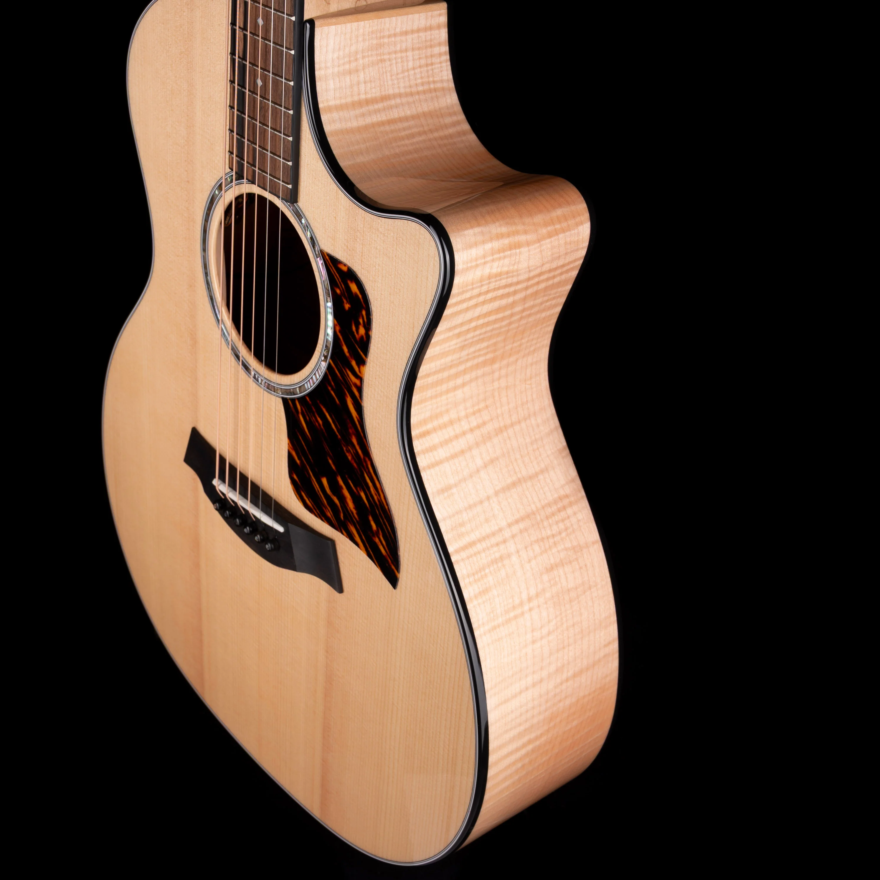 Taylor Truetone Custom Select 614ce Maple with Sitka Spruce Natural With Case - REDO SPECS - Image 7
