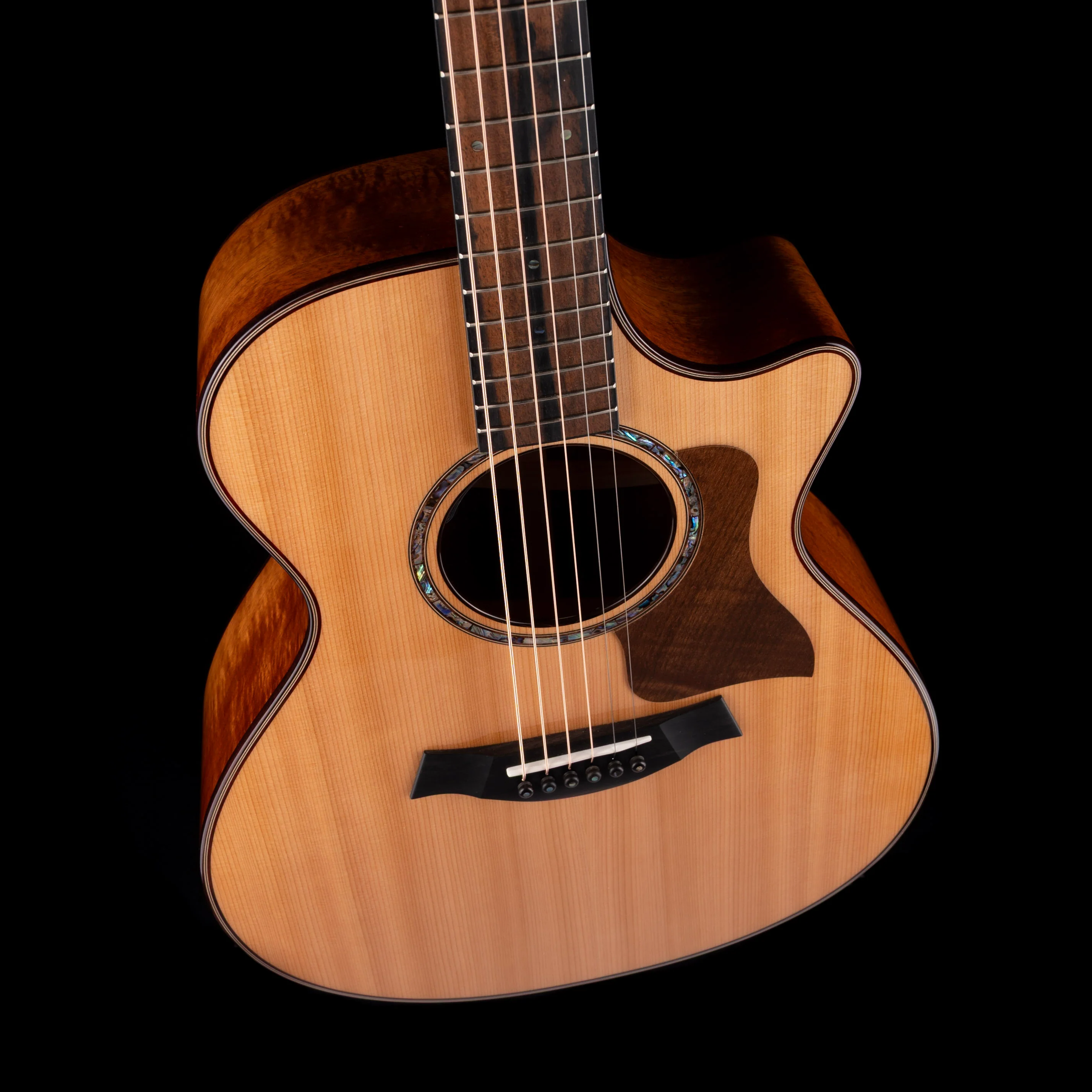 Taylor Truetone Custom Select 712ce Grand Concert Koa Natural with Case - Image 4