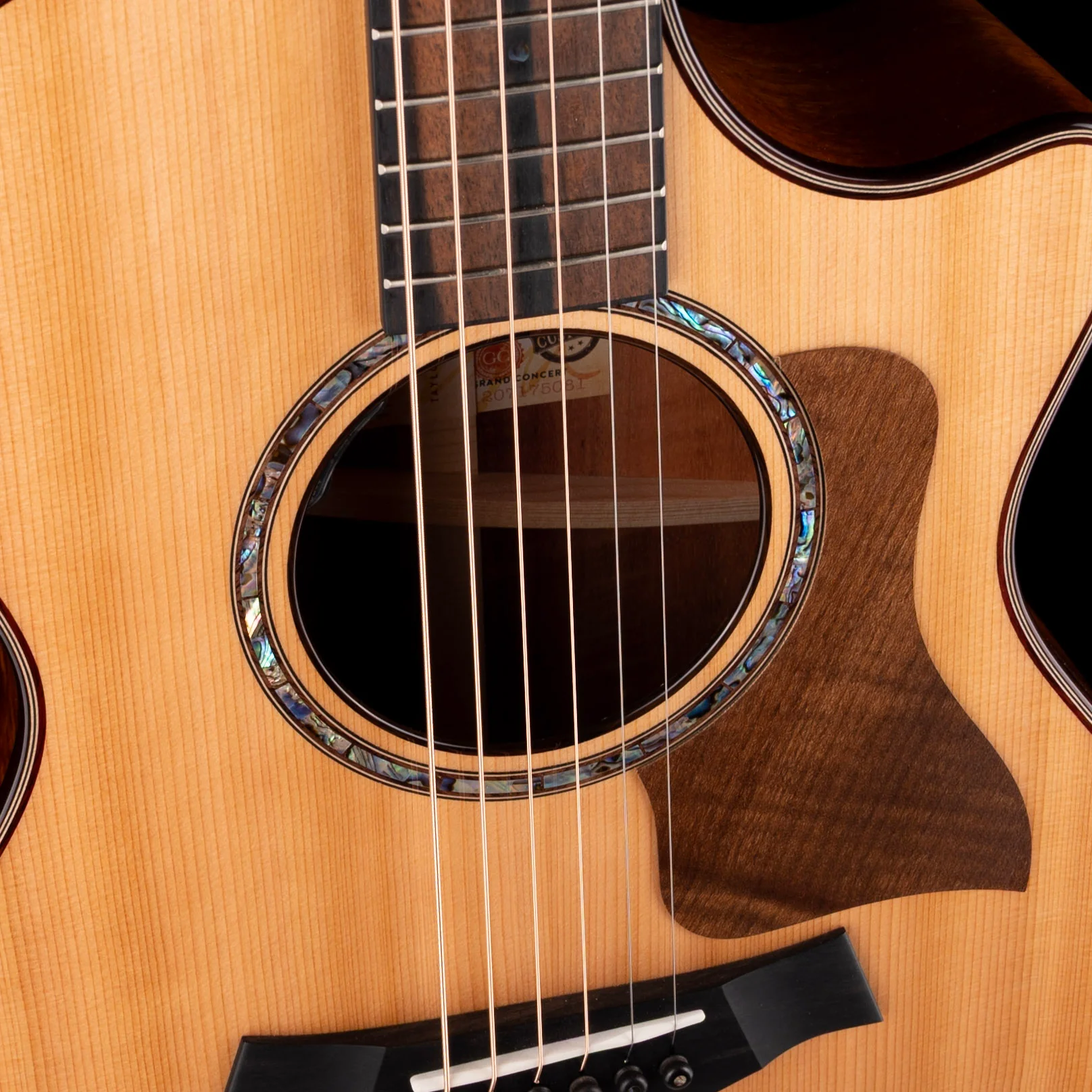 Taylor Truetone Custom Select 712ce Grand Concert Koa Natural with Case - Image 5