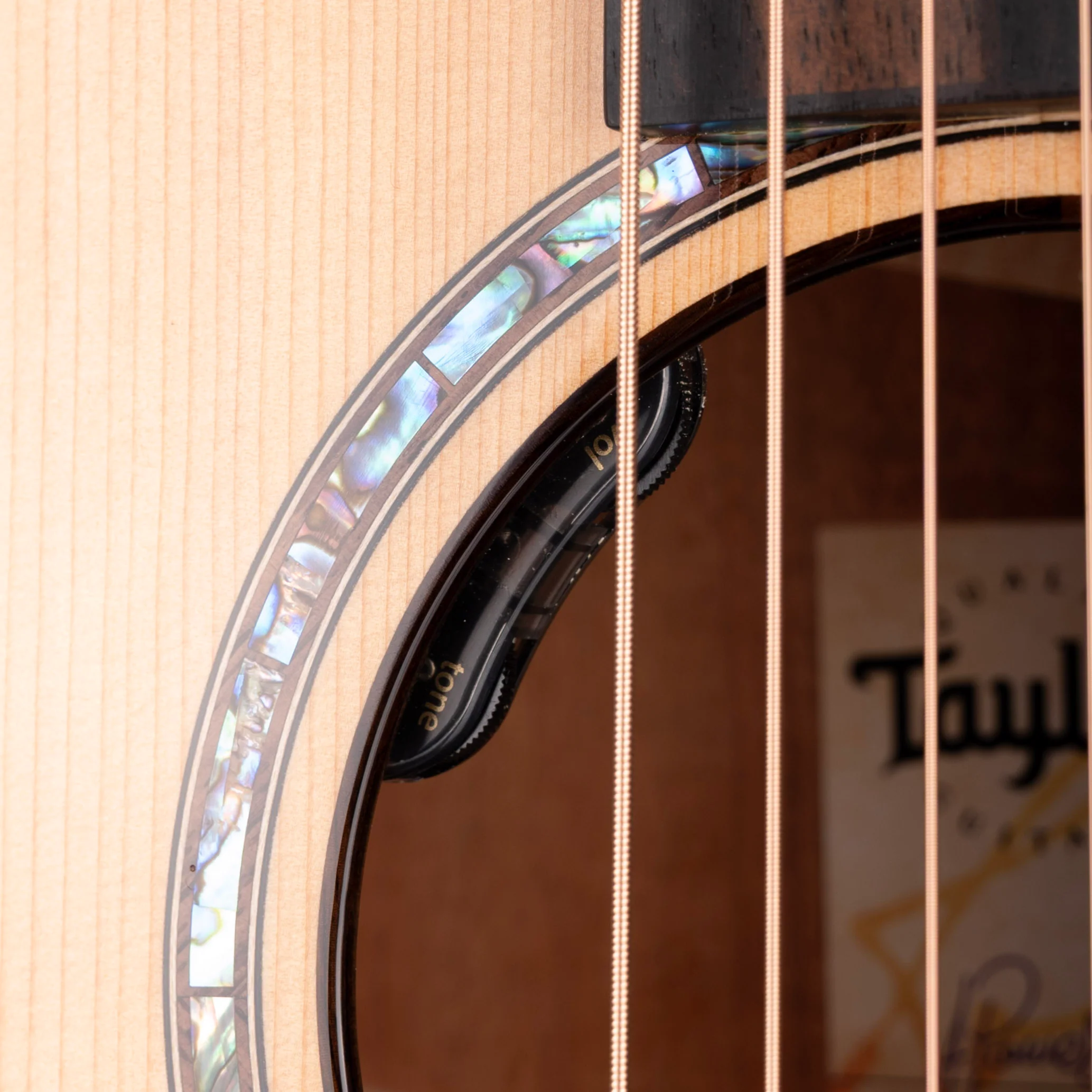 Taylor Truetone Custom Select 712ce Grand Concert Koa Natural with Case - Image 9