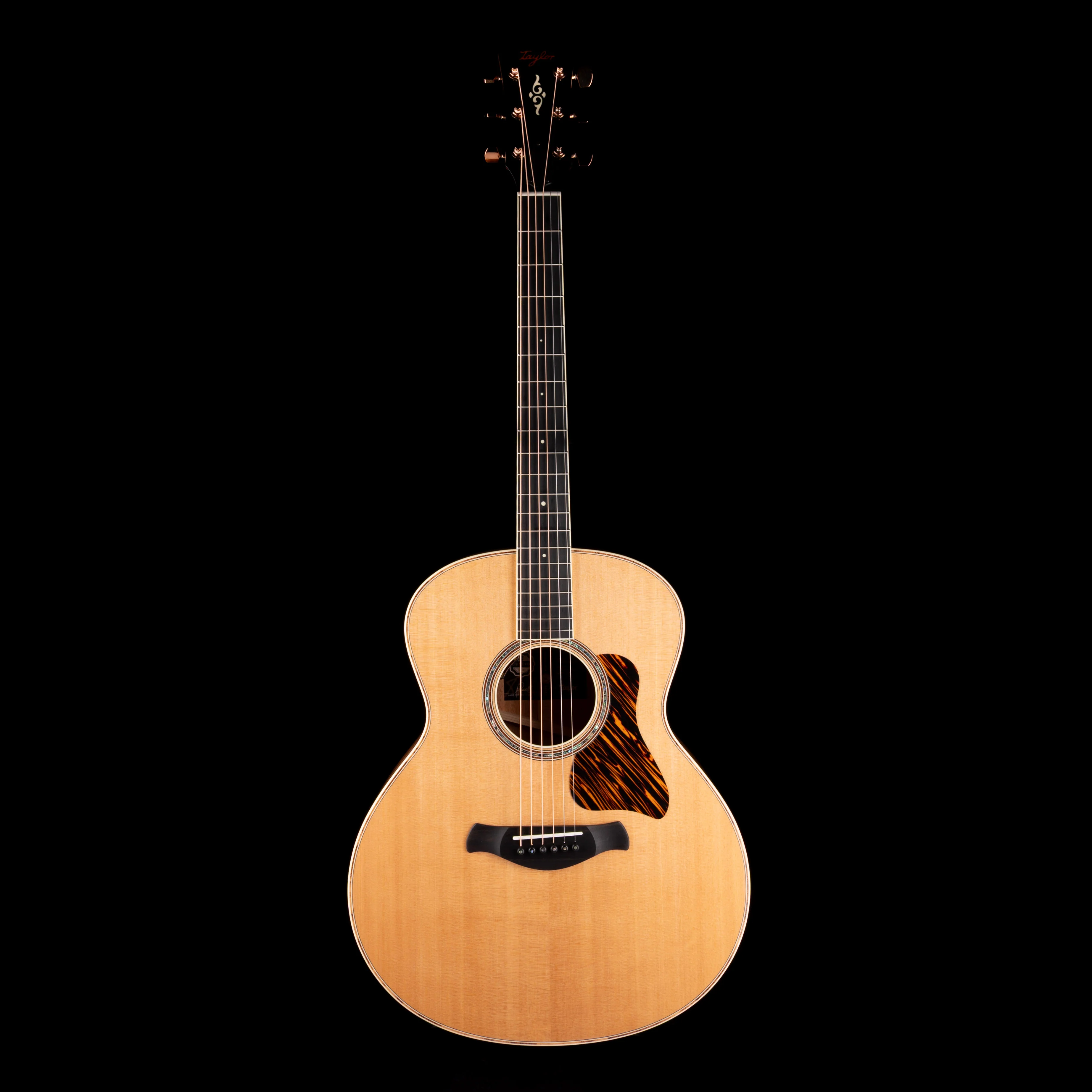 Taylor Truetone Select Gold Label 814e Super Auditorium Flame Koa Natural With Case - Image 3