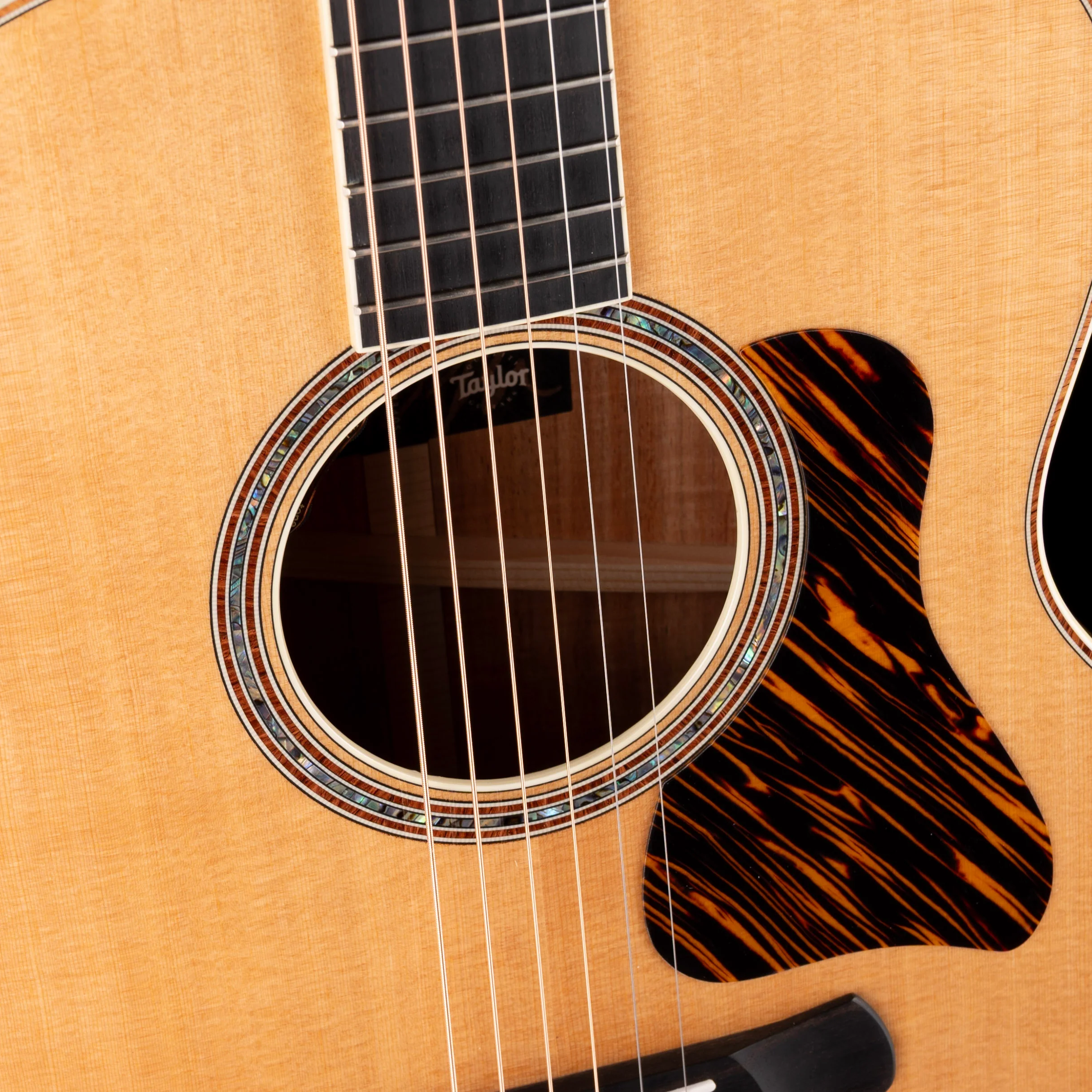 Taylor Truetone Select Gold Label 814e Super Auditorium Flame Koa Natural With Case - Image 5