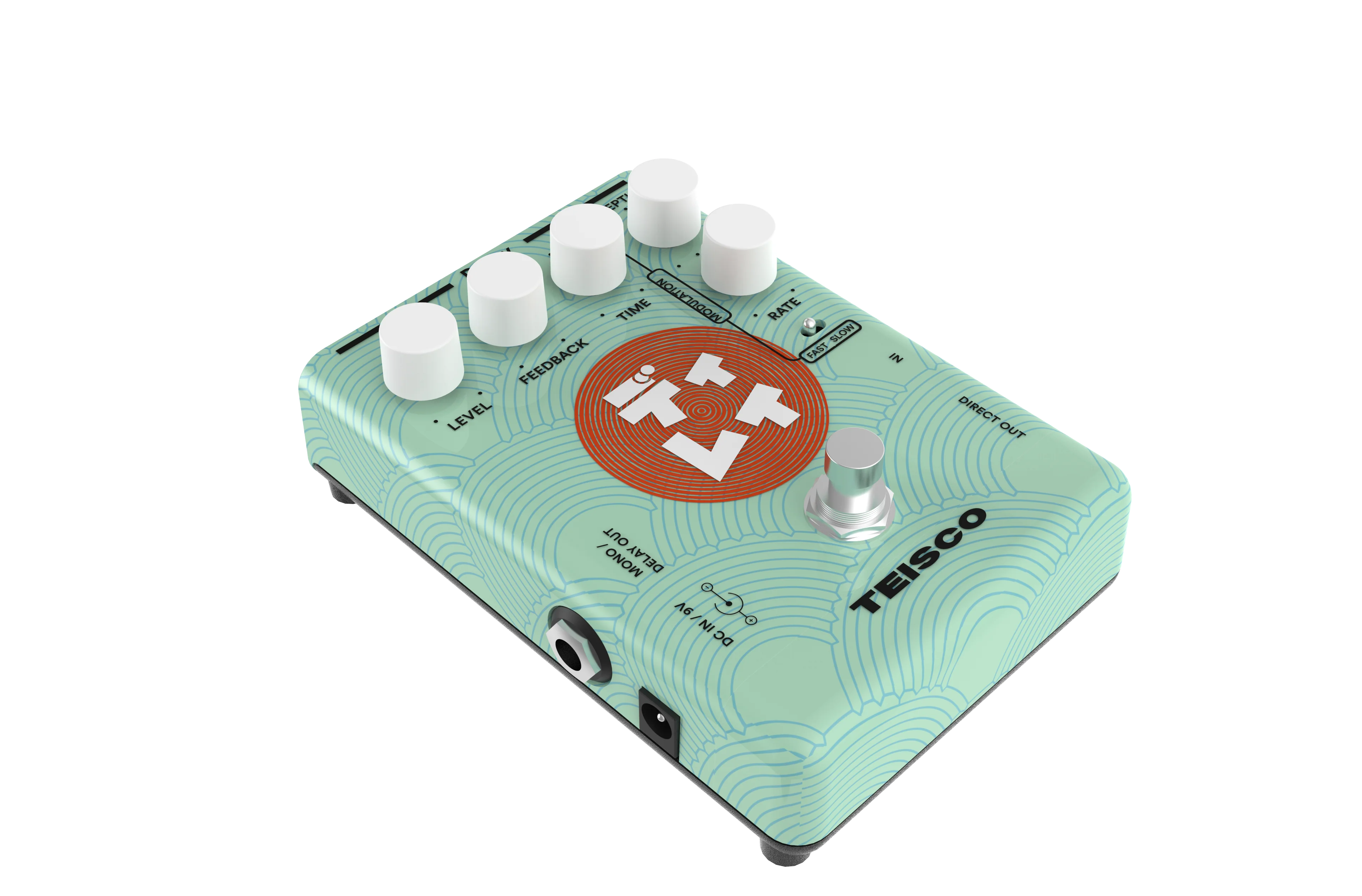 Teisco Delay Guitar Effect Pedal - Image 4