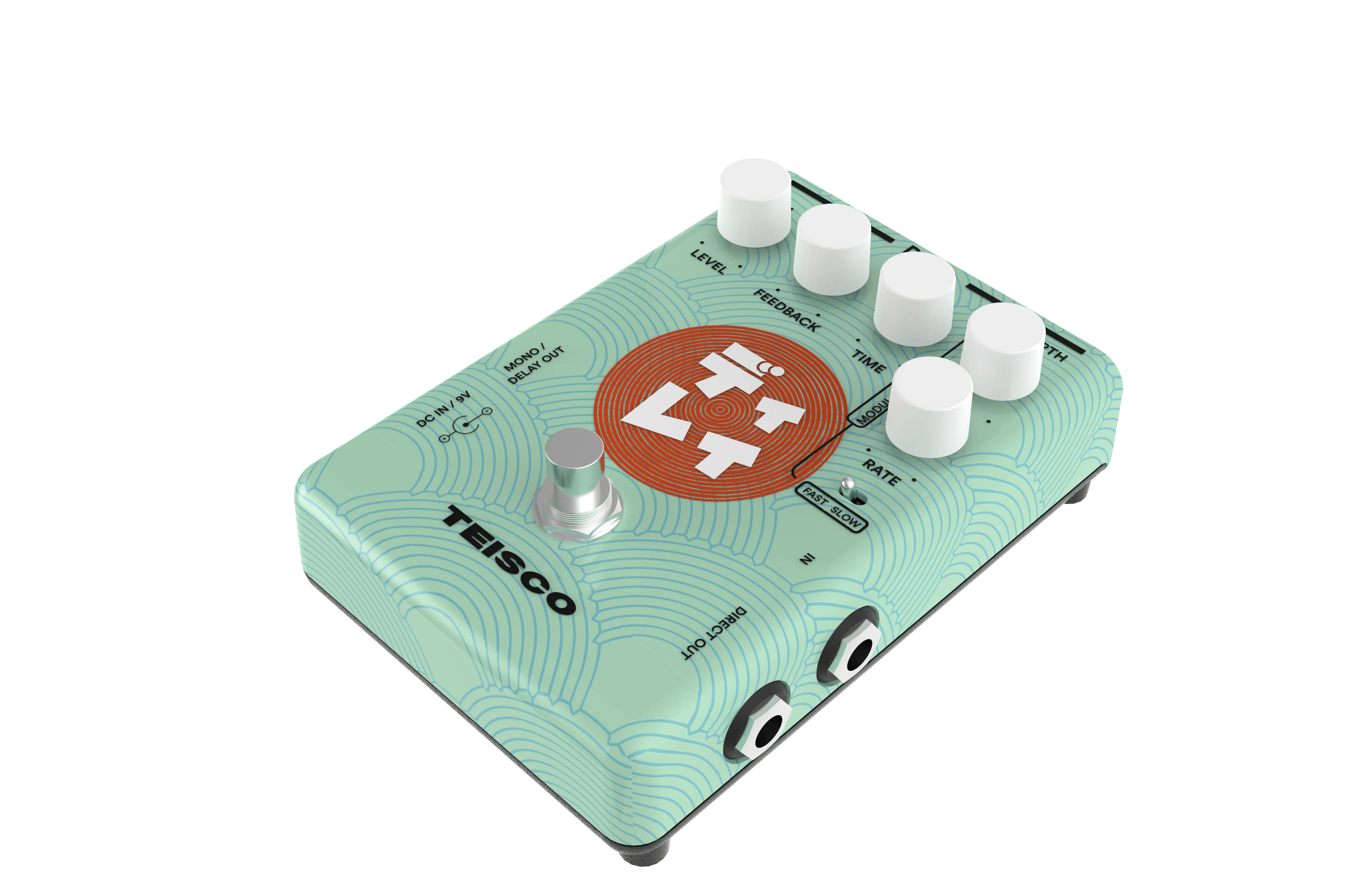 Teisco Delay Guitar Effect Pedal - Image 5