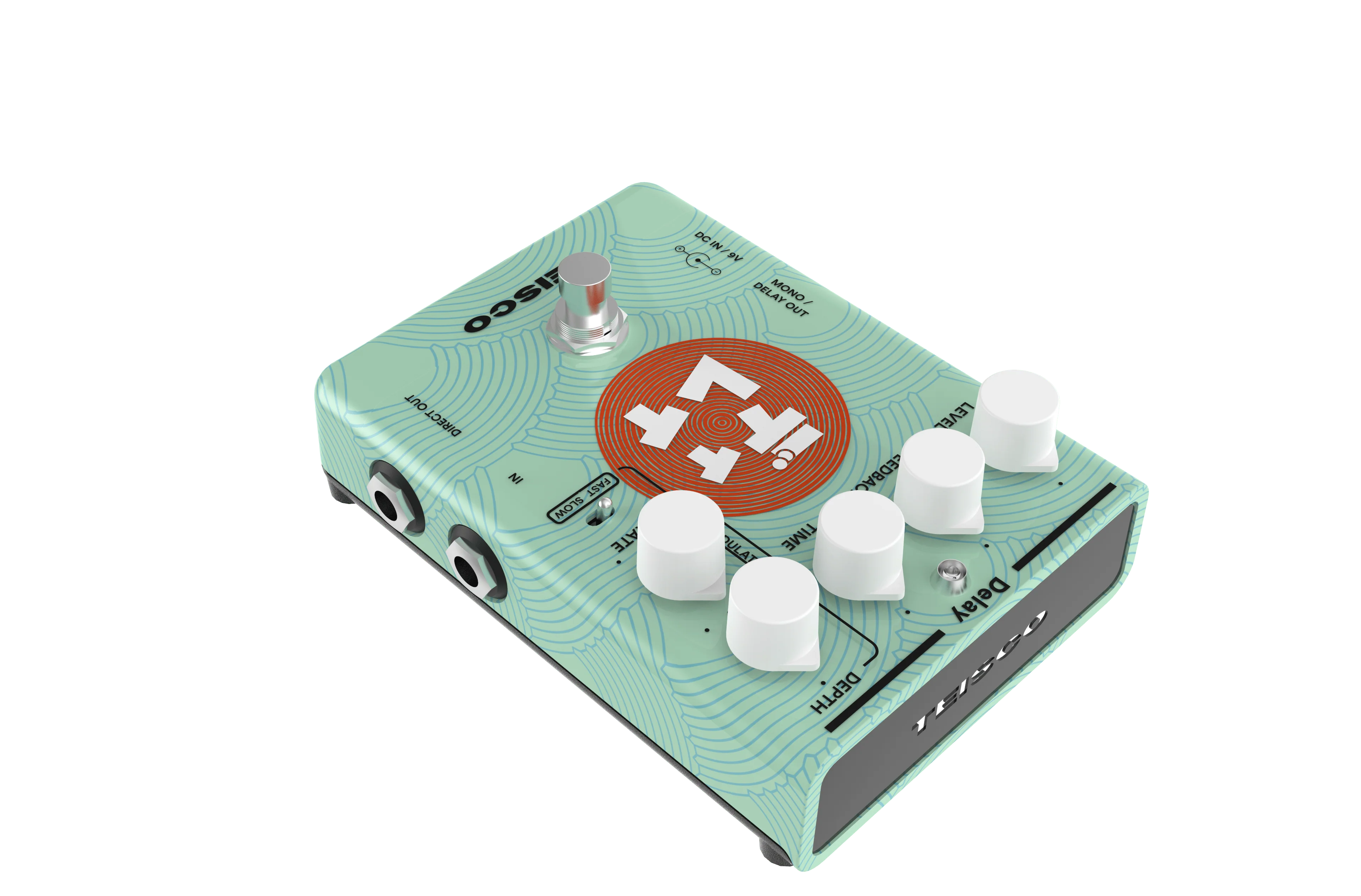 Teisco Delay Guitar Effect Pedal - Image 8