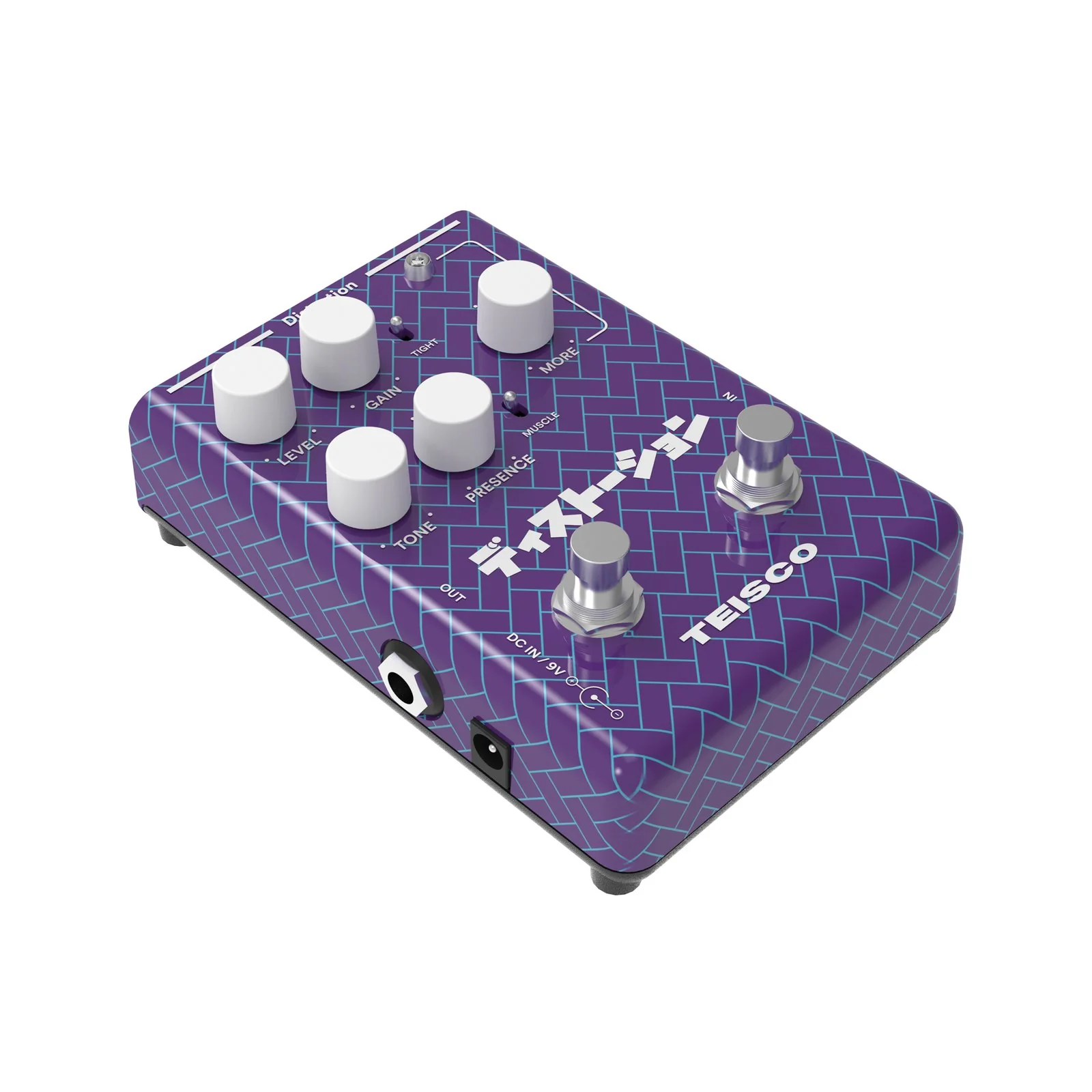 Teisco Distortion Guitar Effect Pedal - Image 4