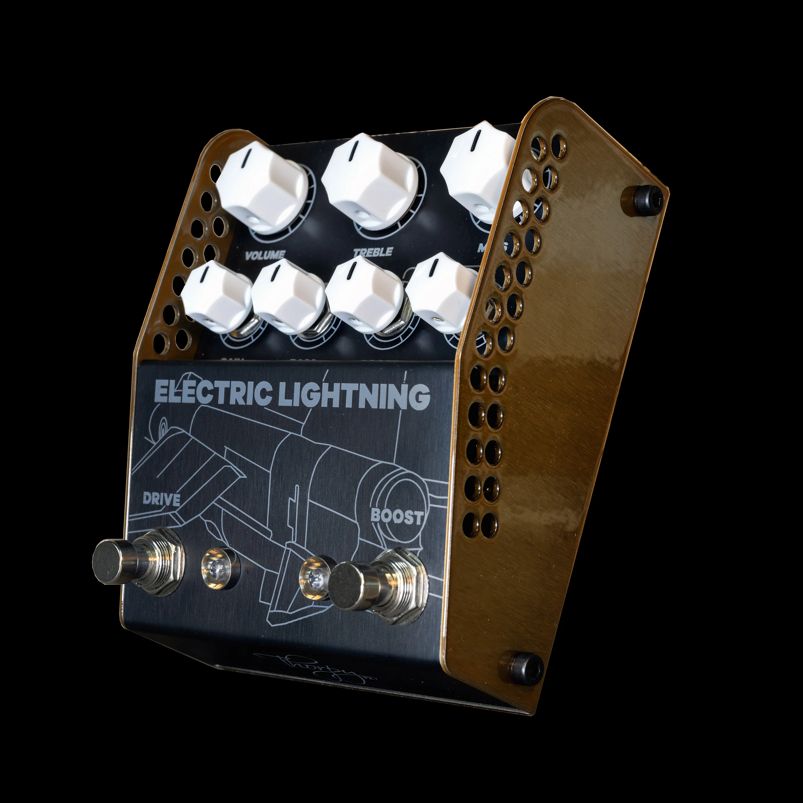 Thorpy FX Electric Lightning Overdrive Boost Pedal - Image 11