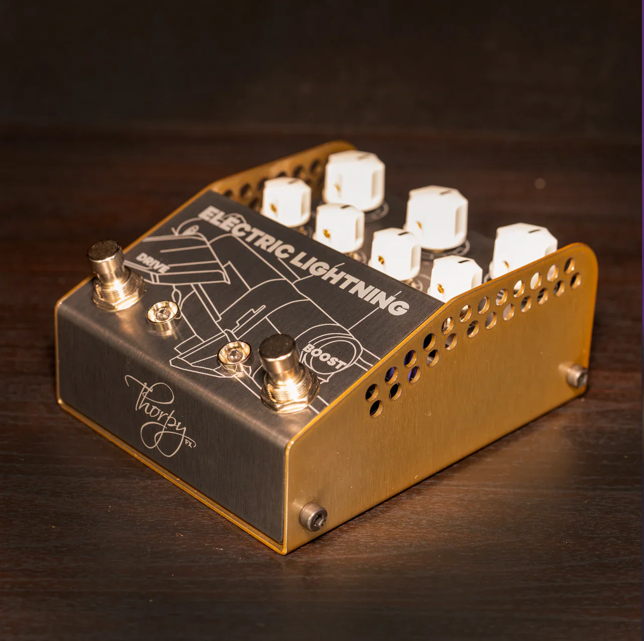 Thorpy FX Electric Lightning Overdrive Boost Pedal - Image 4