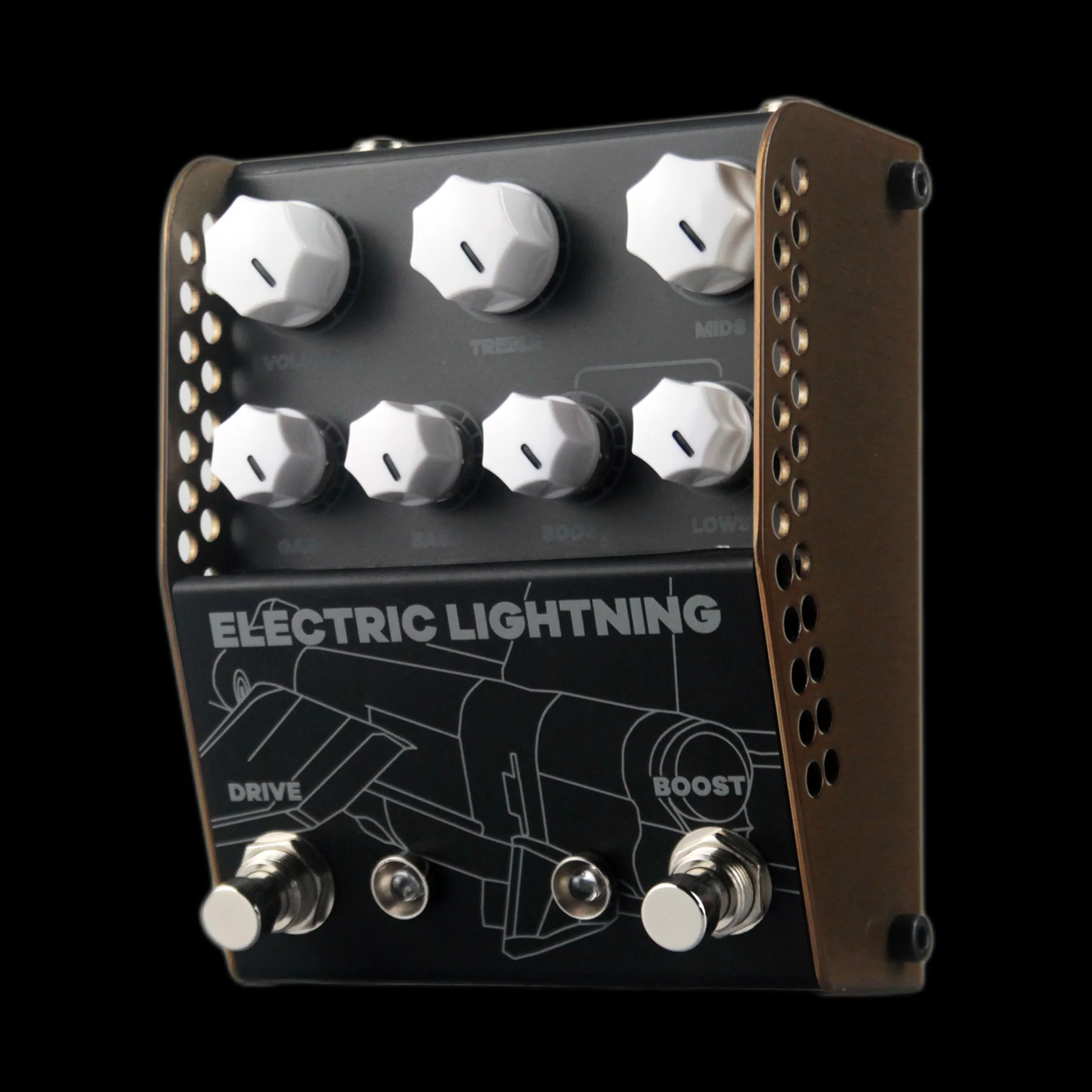 Thorpy FX Electric Lightning Overdrive Boost Pedal - Image 7