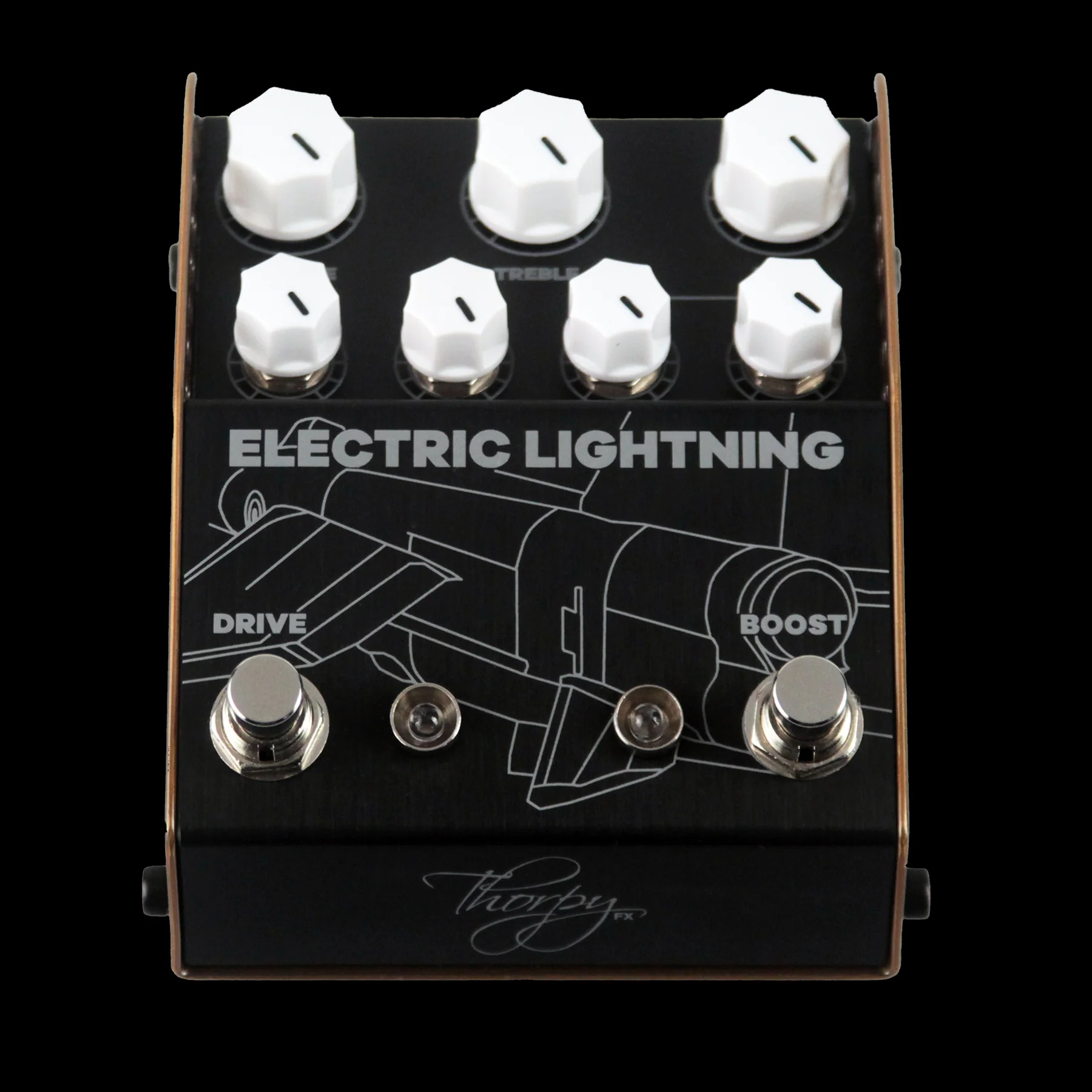 Thorpy FX Electric Lightning Overdrive Boost Pedal - Image 8