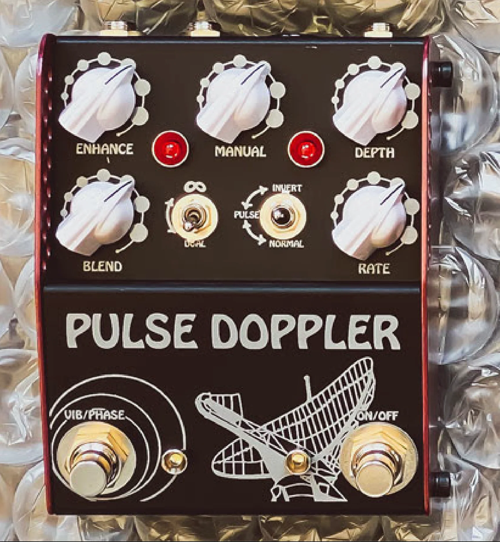 Thorpy FX Pulse Doppler Analog Phaser Guitar Effect Pedal - Image 3