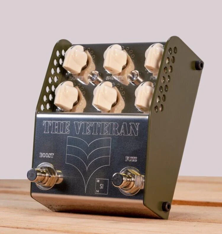 Thorpy FX The Veteran (Si) V2 Dual Fuzz Boost Guitar Pedal - Image 2