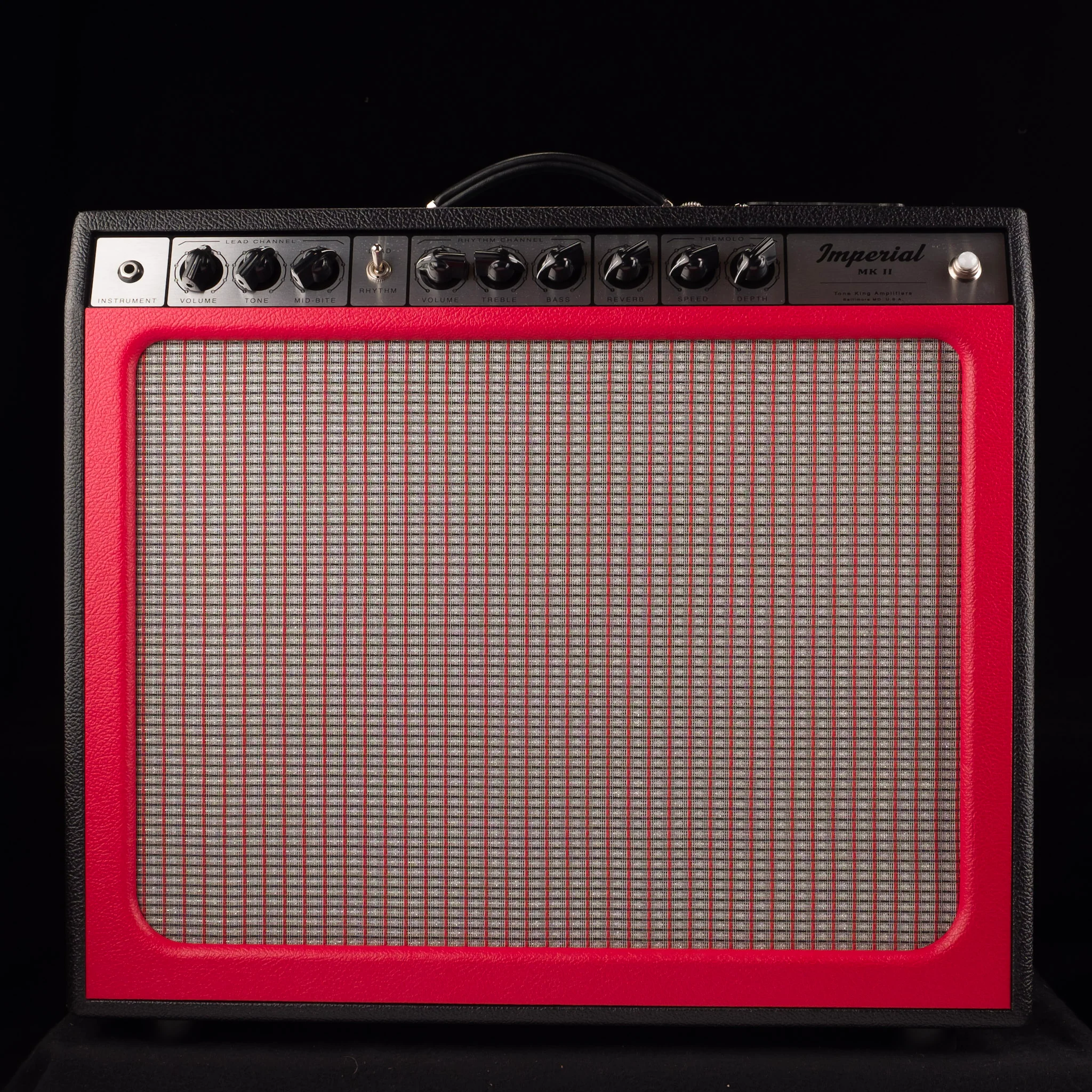 Tone King Imperial MK II Truetone Exclusive Black/Red/Silver Guitar Amp Combo