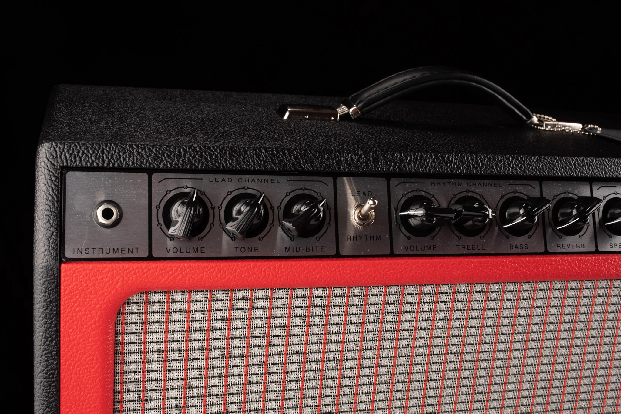 Tone King Imperial MK II Truetone Exclusive Black/Red/Silver Guitar Amp Combo - Image 3