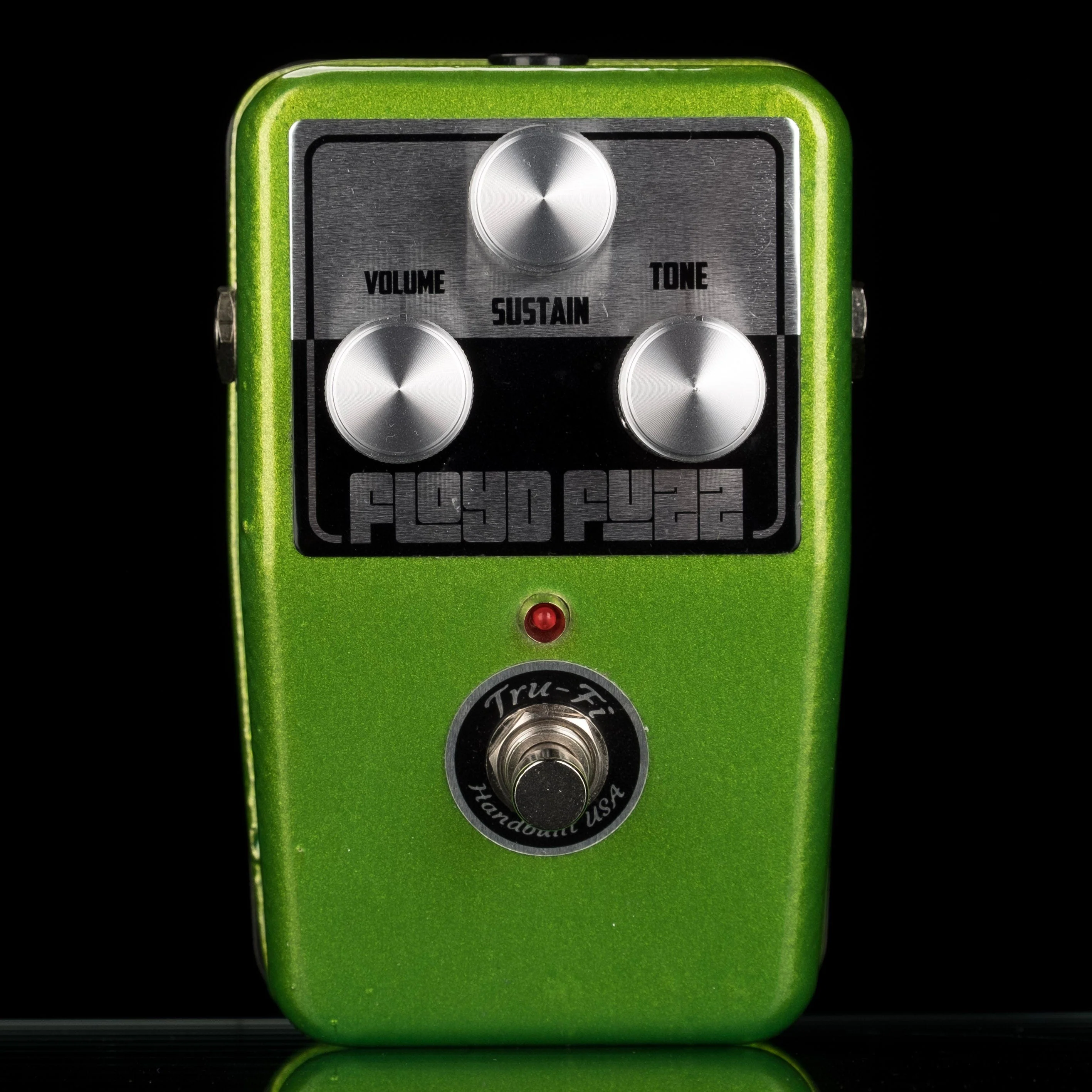 Tru-Fi Floyd Fuzz Creamy Dreamy Version Fuzz Guitar Pedal Anti Freeze Green