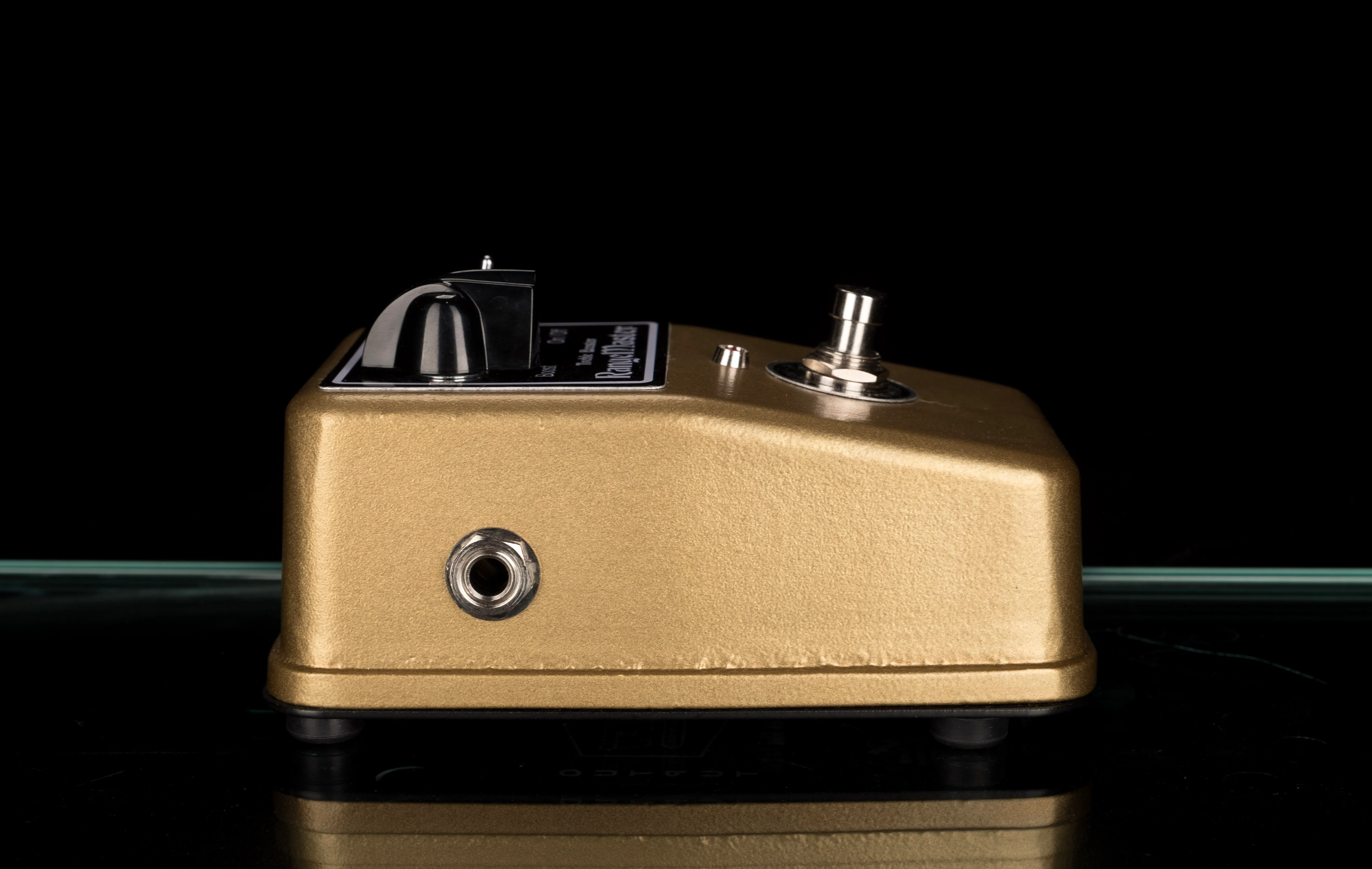 Tru-Fi Rangemaster Treble Boost Guitar Pedal Gold - Image 5