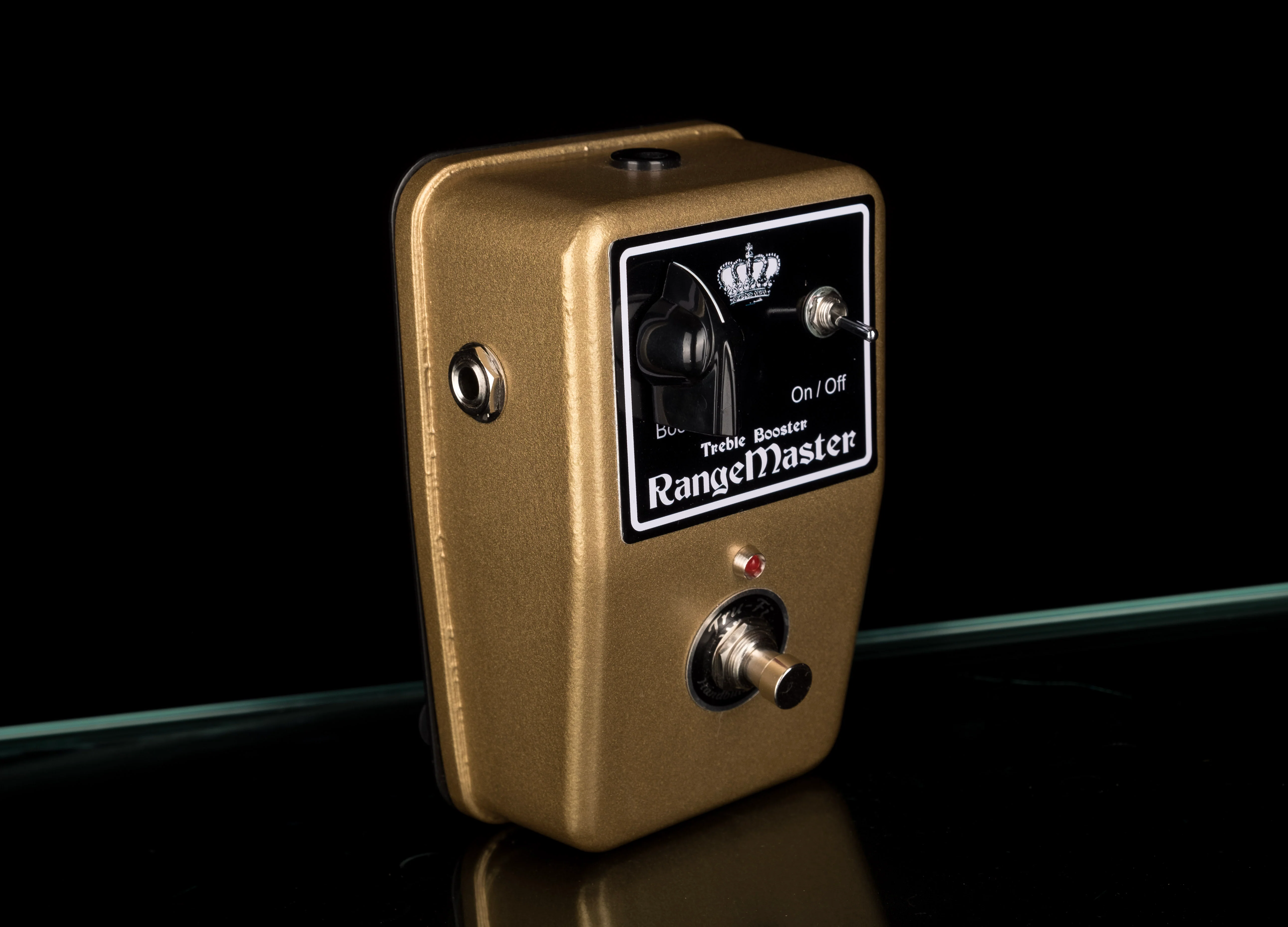 Tru-Fi Rangemaster Treble Boost Guitar Pedal Gold - Image 6