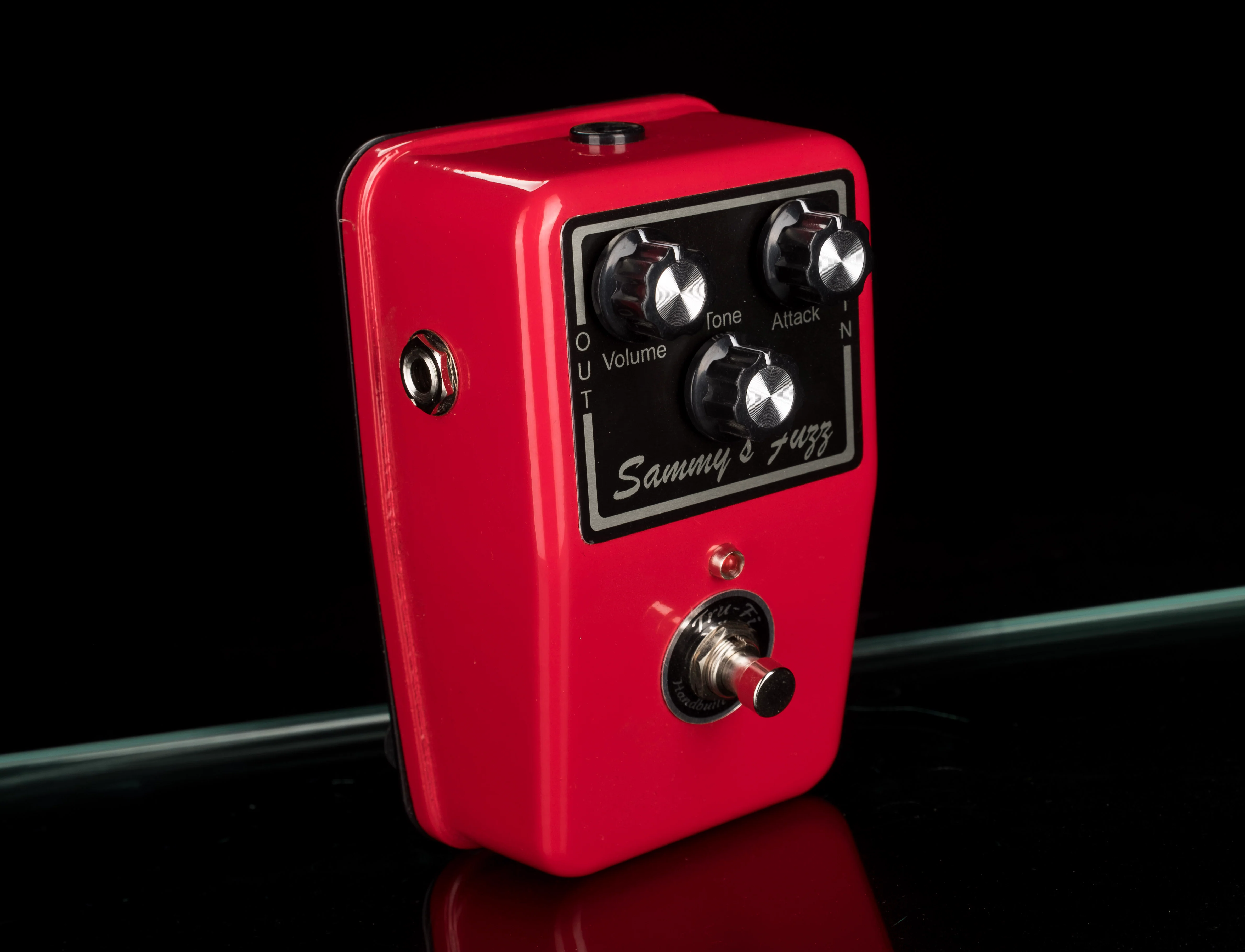 Tru-Fi Sammy's Fuzz Guitar Pedal Standard Red - Image 6